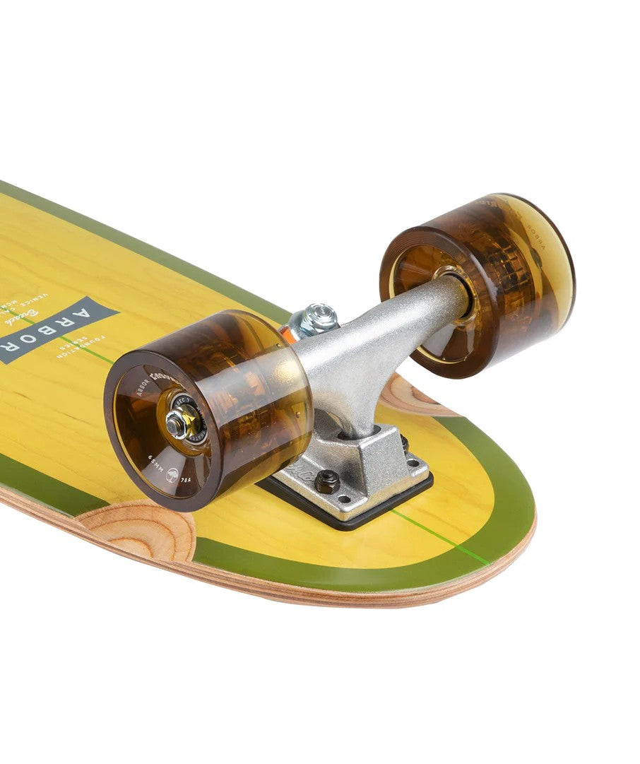 Arbor Cruiser Breach 34" Gelb Longboard Komplett