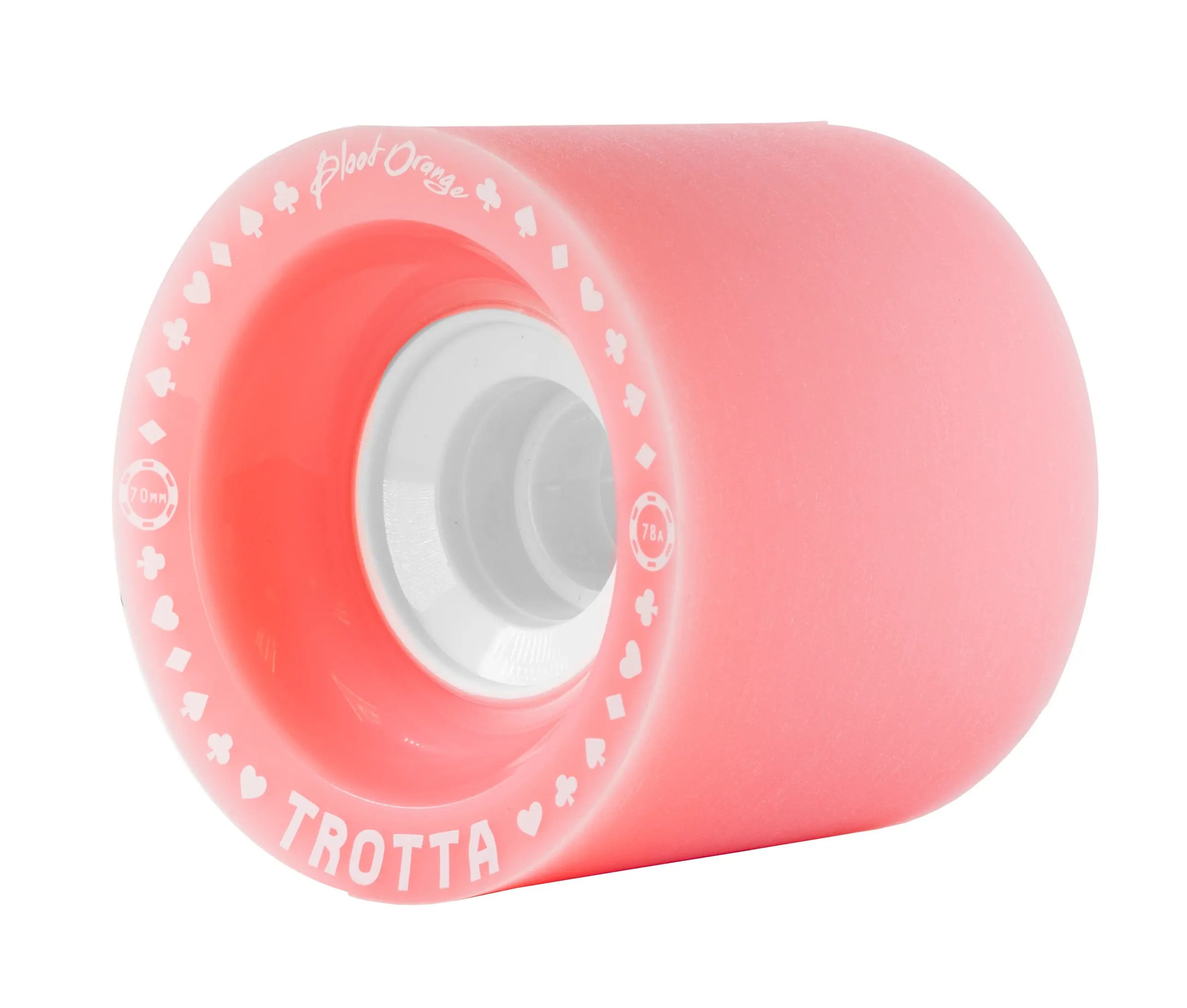 Blood Orange Trotta Pro Series 70mm 78a Longboard Rollen