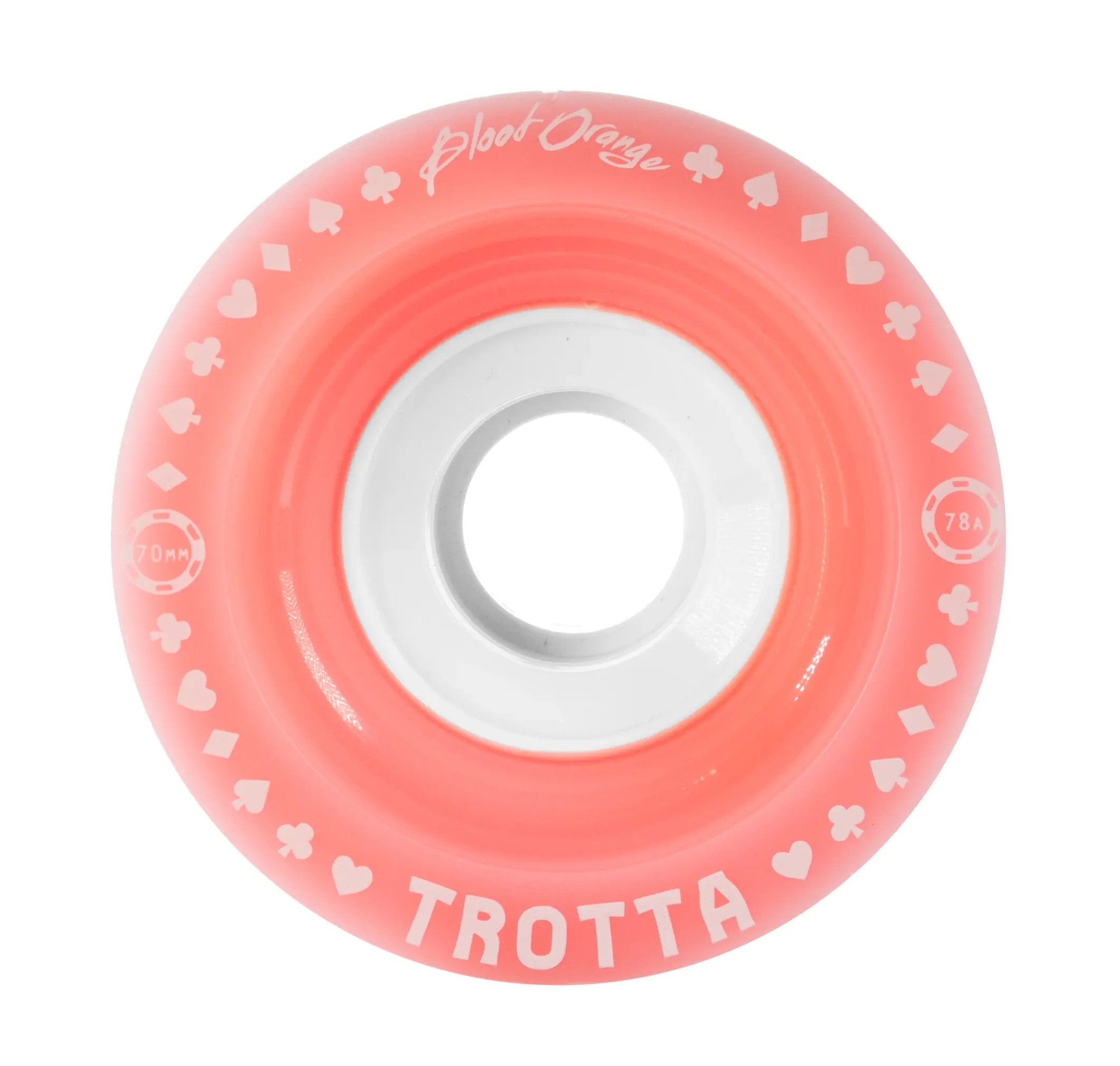 Blood Orange Trotta Pro Series 70mm 78a Longboard Rollen