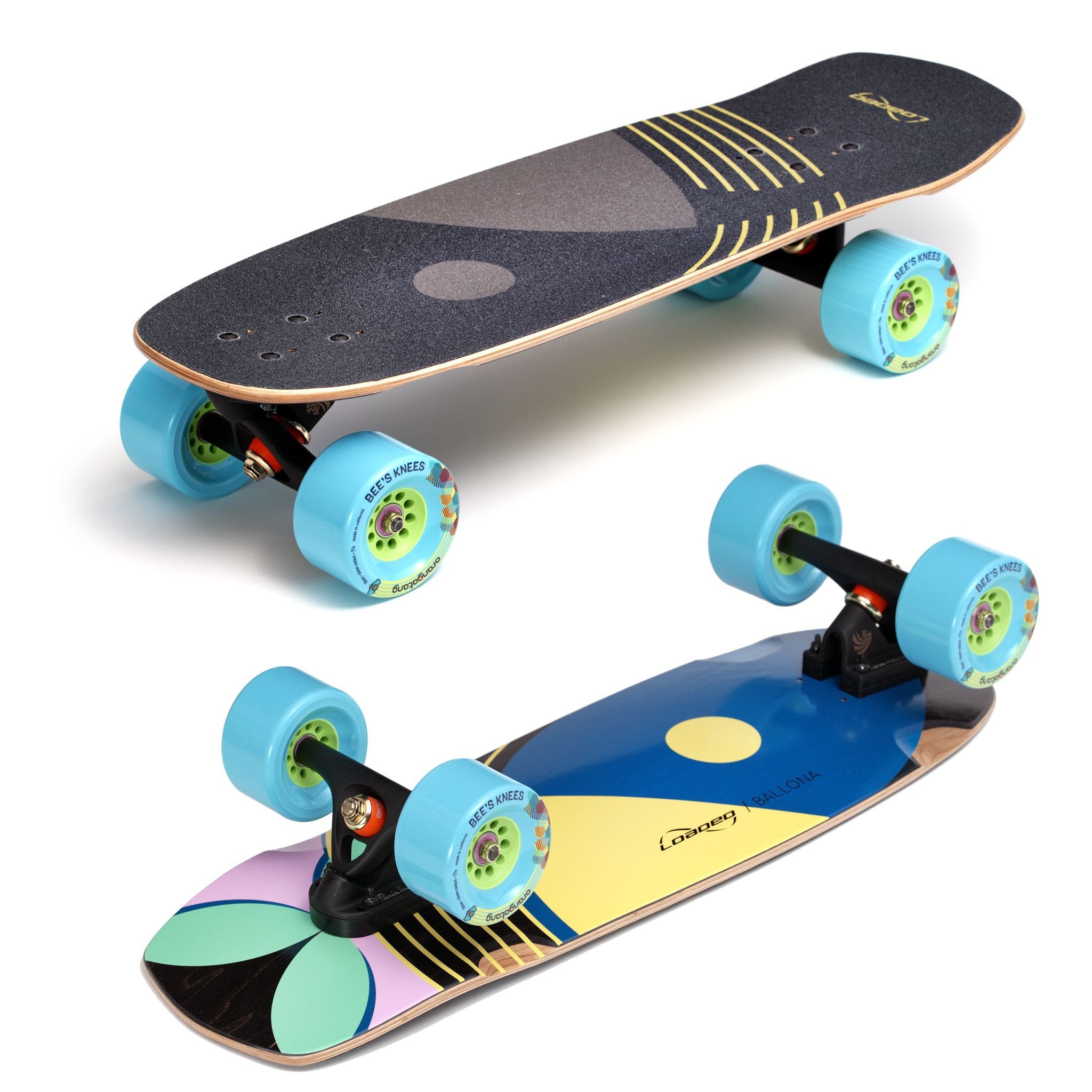 Loaded Rumble Bee 28" Cruiser Longboard Complete - Willy