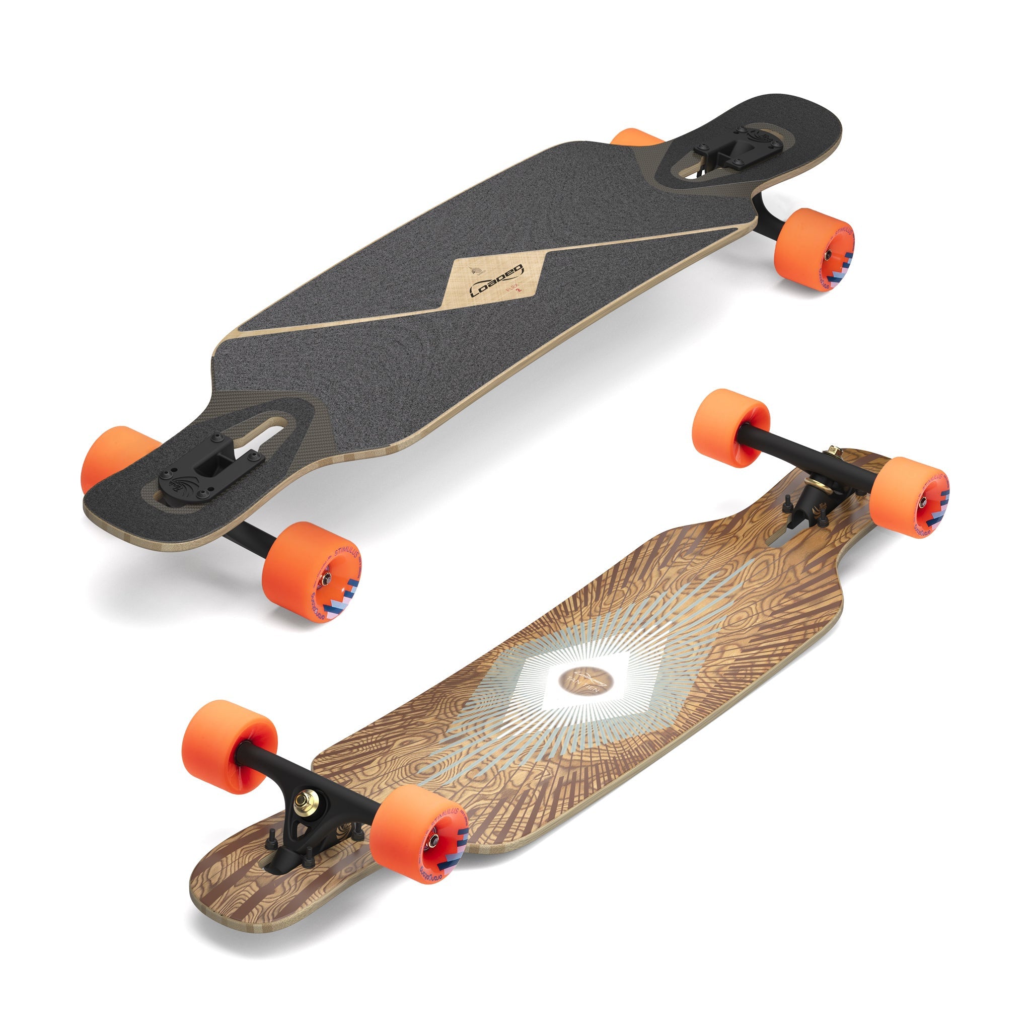 Loaded Tan Tien Prism 39" Drop Through Longboard Complete - Mooloolabas