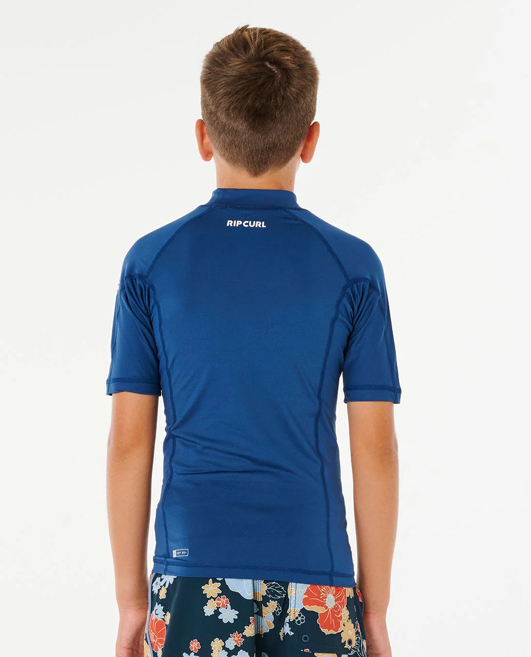 Rip Curl - Waves UPF Short Sleeve Boy Rash - Mooloolabas