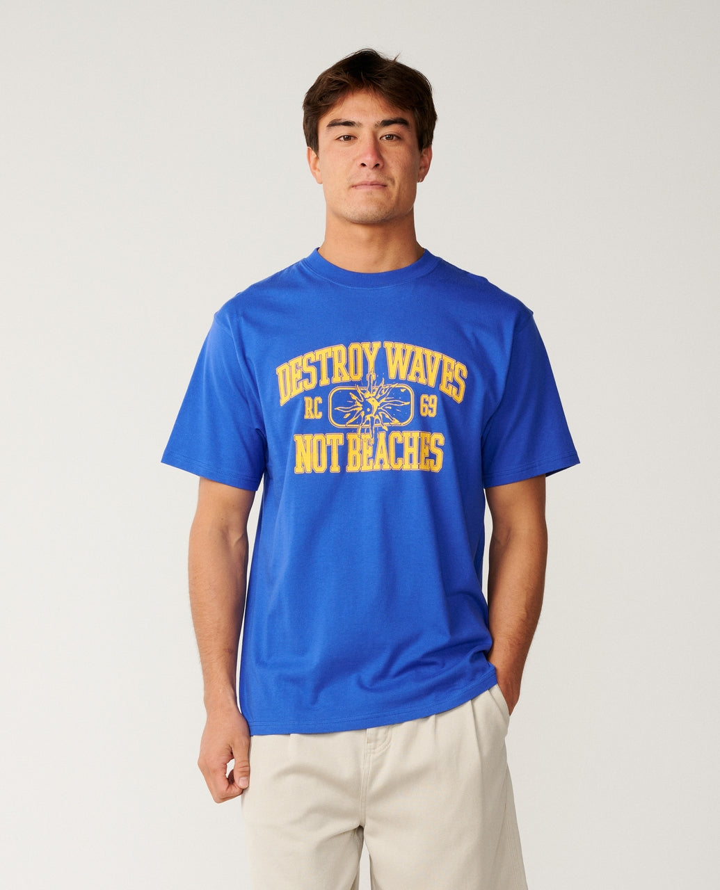 Rip Curl Disorder Destroy Waves Loose T-Shirt