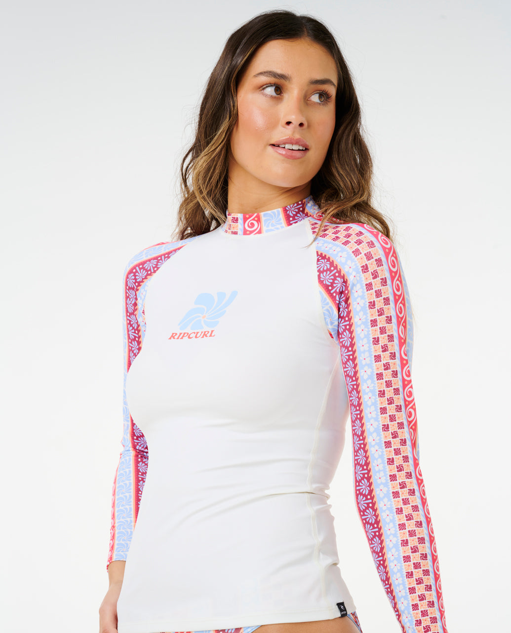 Rip Curl Coastal Instinct UPF Long Sleeve Rash Vest - Mooloolabas