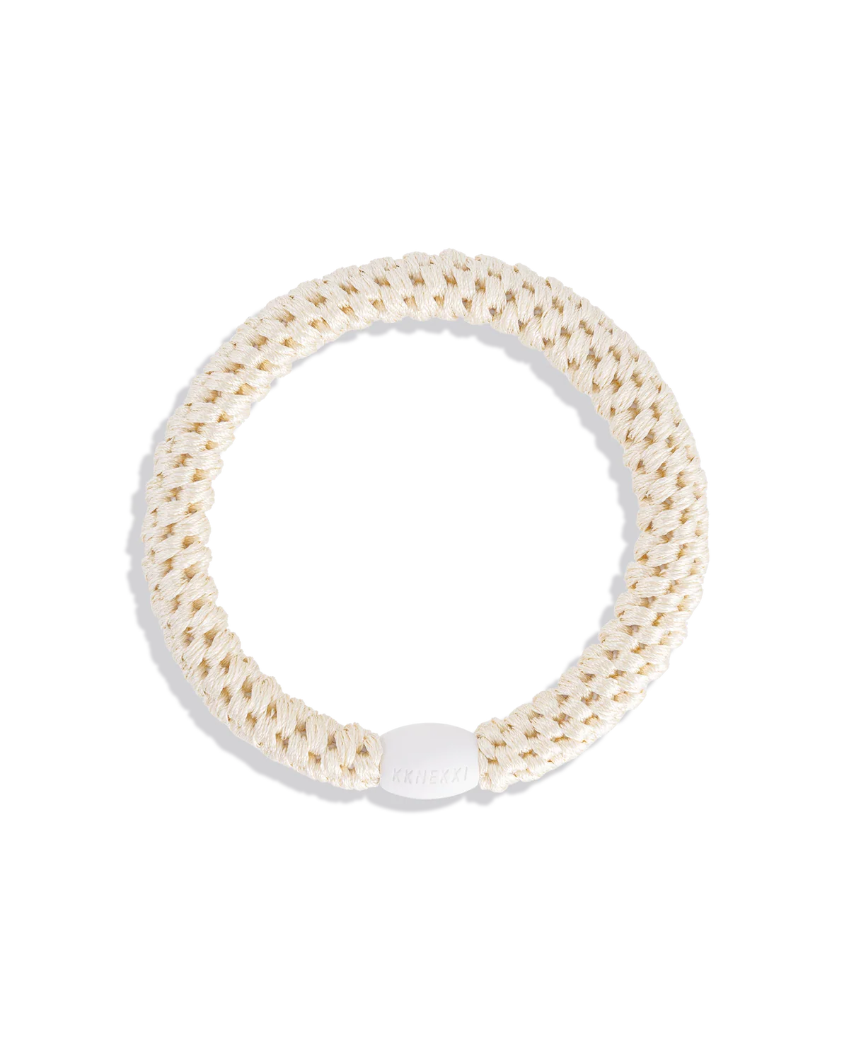 KKNEKKI Haargummi Ivory