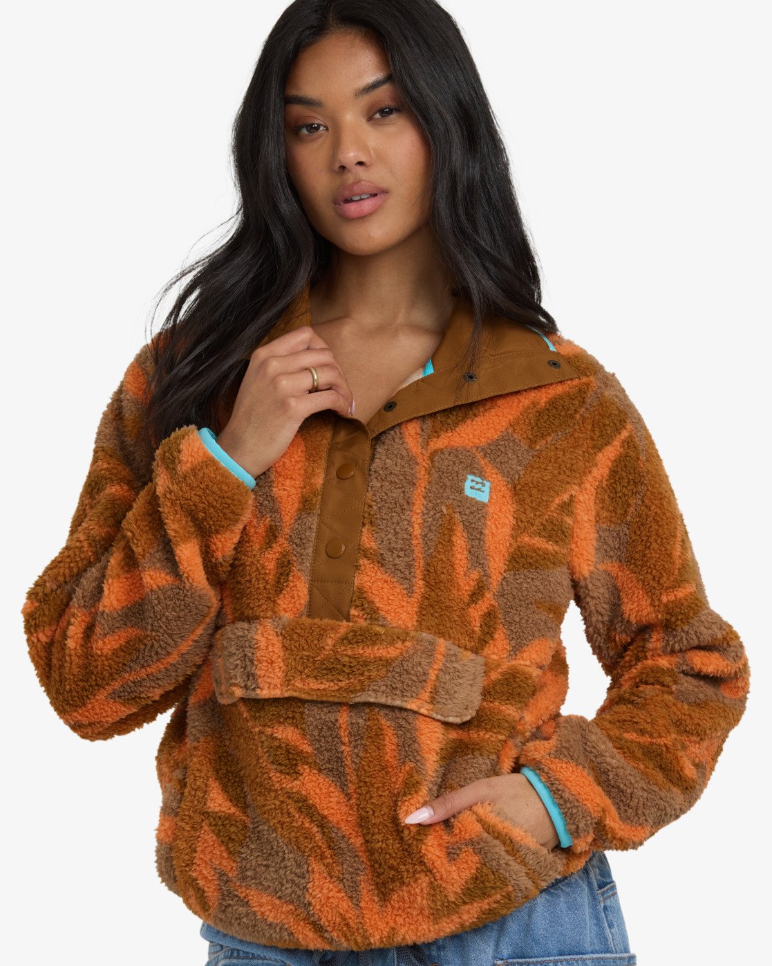 Billabong Switchback - Sweatshirt mit Stehkragen für Frauen