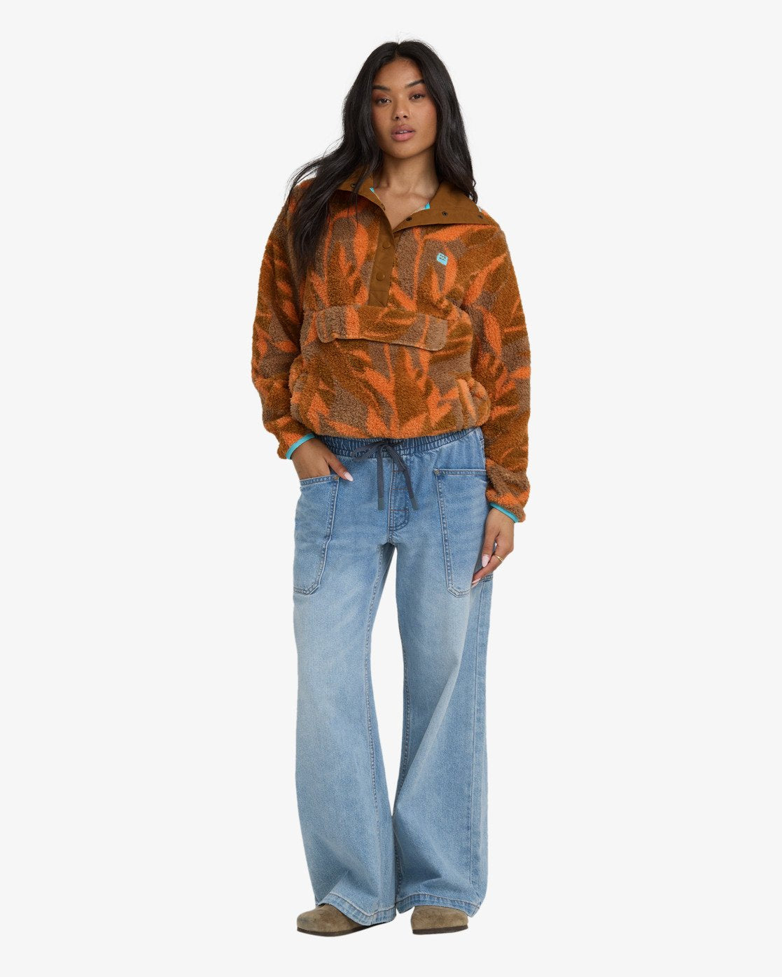 Billabong Switchback - Sweatshirt mit Stehkragen für Frauen