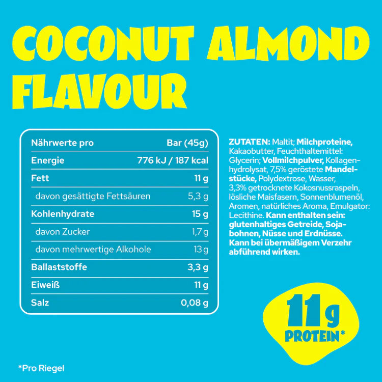 Ahead Coconut Almond Proteinriegel - Mooloolabas