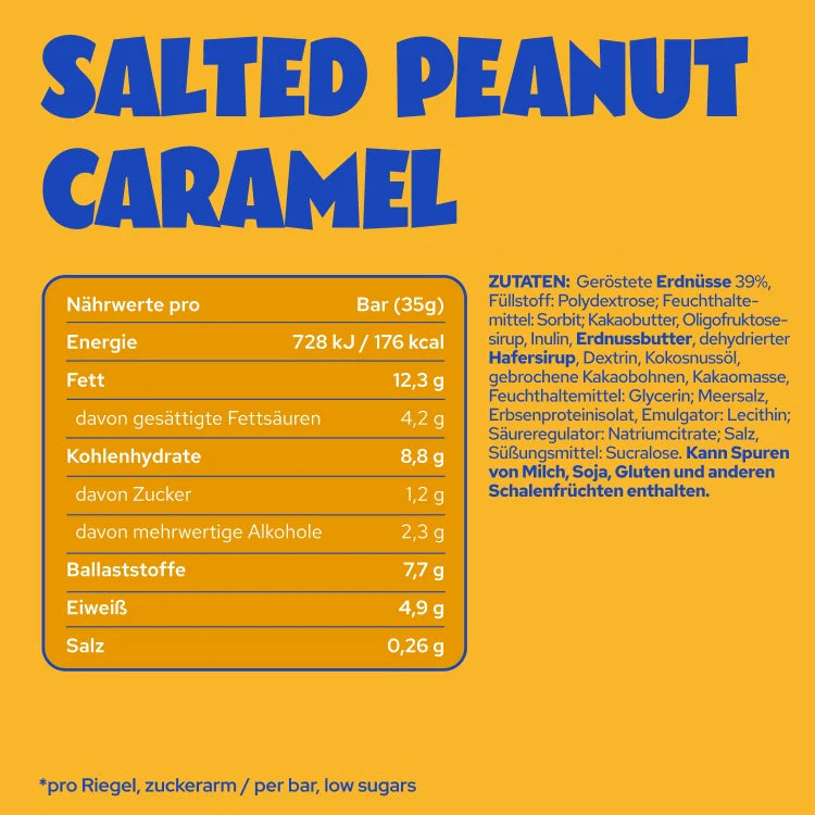 Ahead Salted Peanut-Caramel Schokoriegel - Mooloolabas