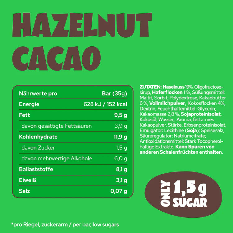 Ahead Haselnut-Cacao Riegel - Mooloolabas