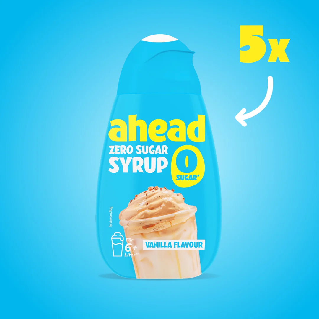 Ahead Vanilla Flavour Zero Sugar Sirup - Mooloolabas