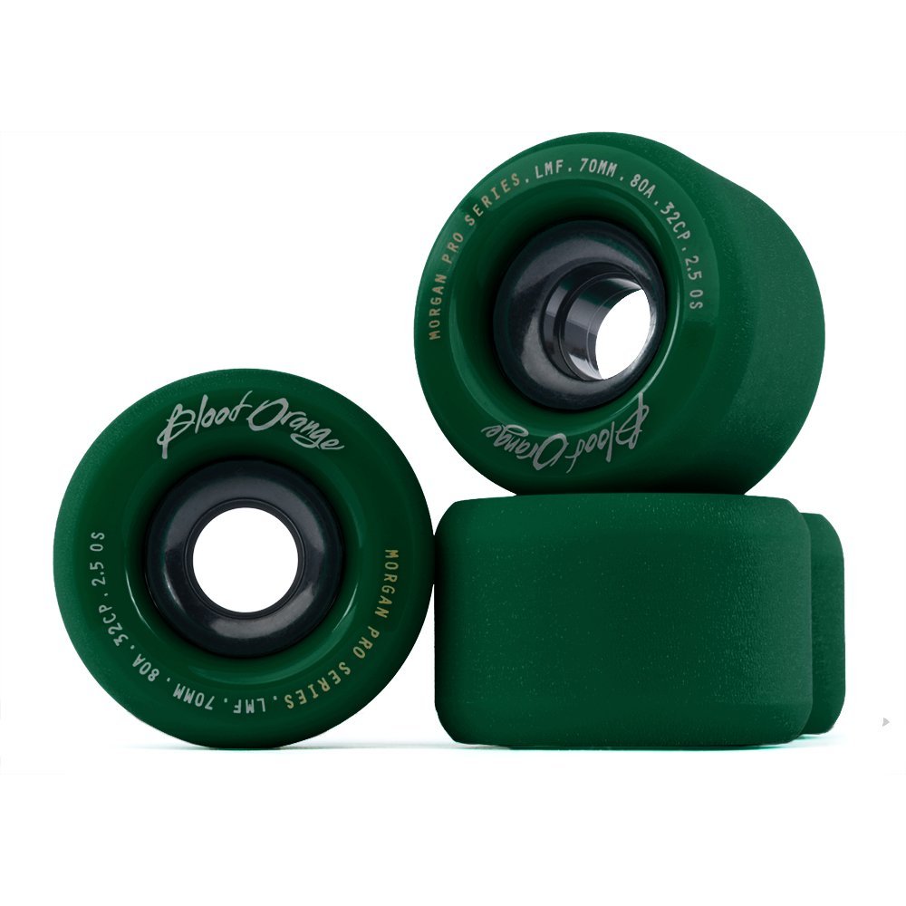 Blood Orange Morgan Pro Midnight 70mm Rollen - Midnight Green/Black