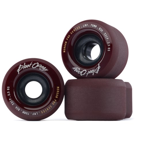 Blood Orange Morgan Pro Midnight 70mm Rollen - Maroon/Black