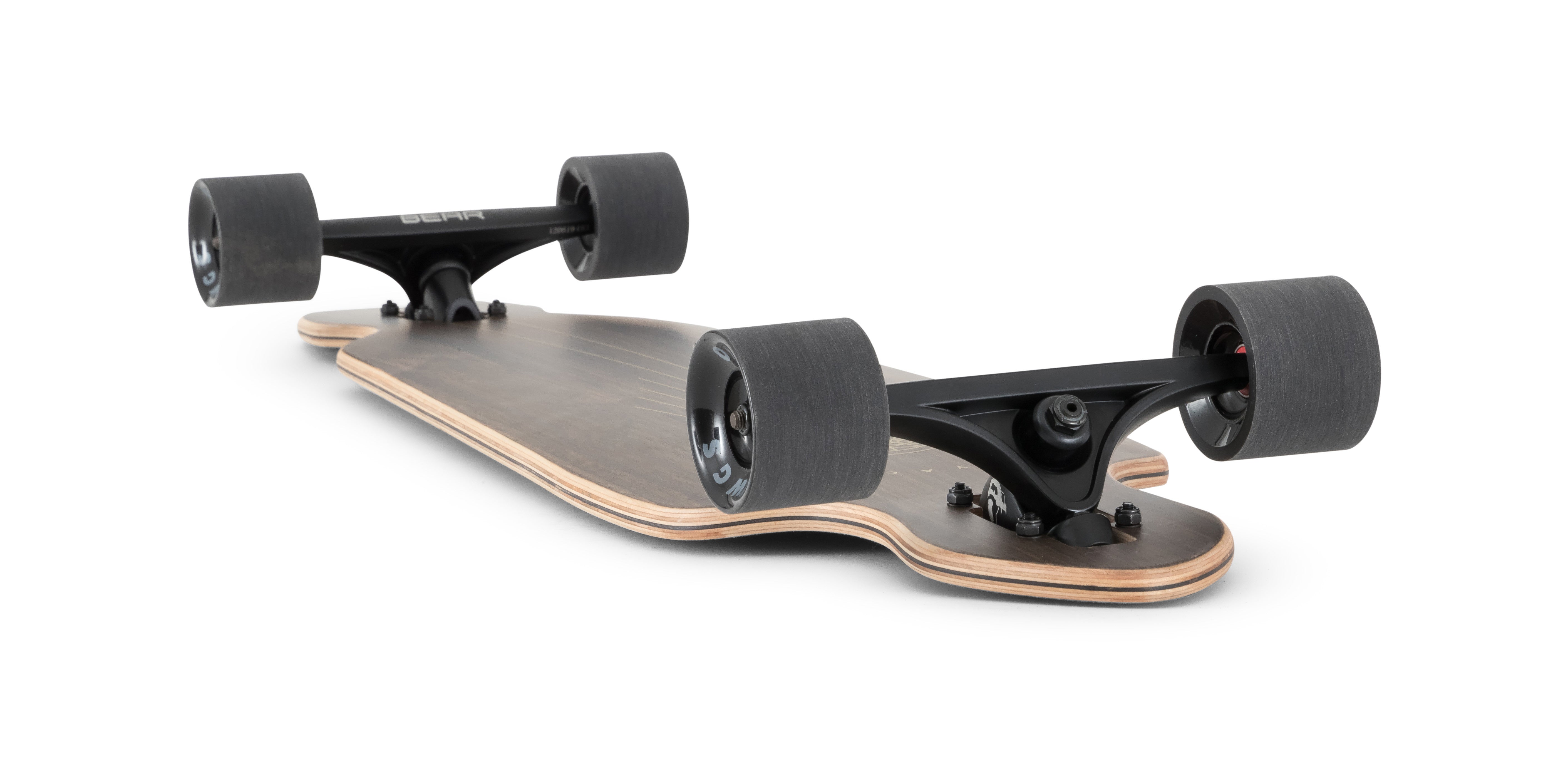 LANDYACHTZ BATTLE AXE FORREST 38" DROP THROUGH LONGBOARD COMPLETE
