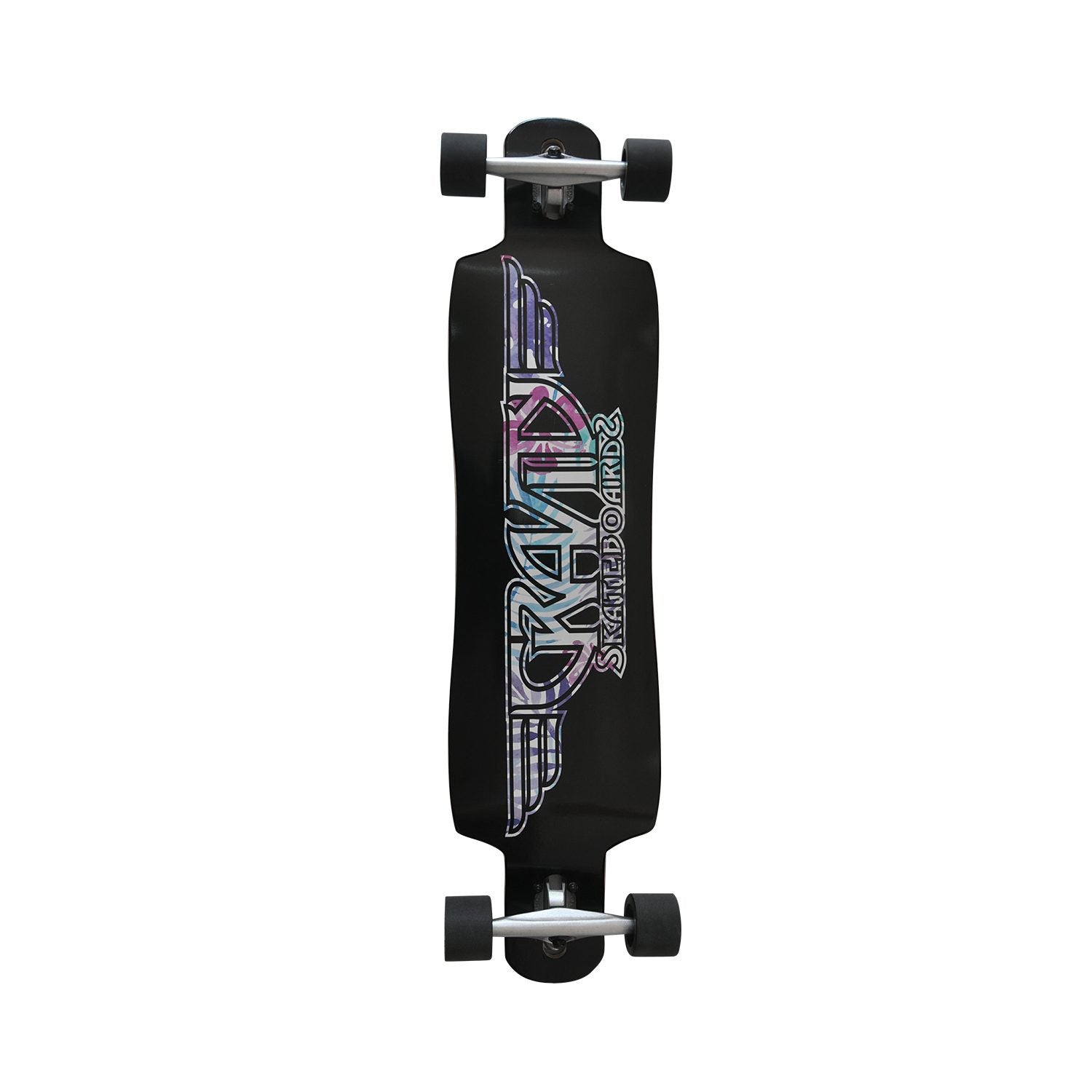 Gravity Paradise Plain Drop Through Longboard Complete