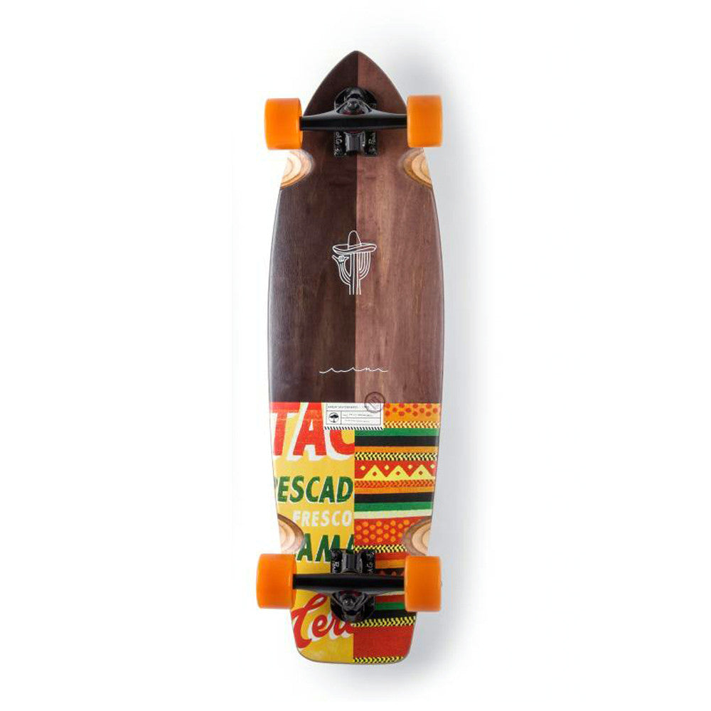 Arbor Rally 31" Cruiser Skateboard Complete - Groundswell Flowers - Mooloolabas