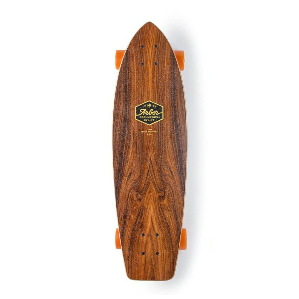 Arbor Rally 31" Cruiser Skateboard Complete - Groundswell Flowers - Mooloolabas