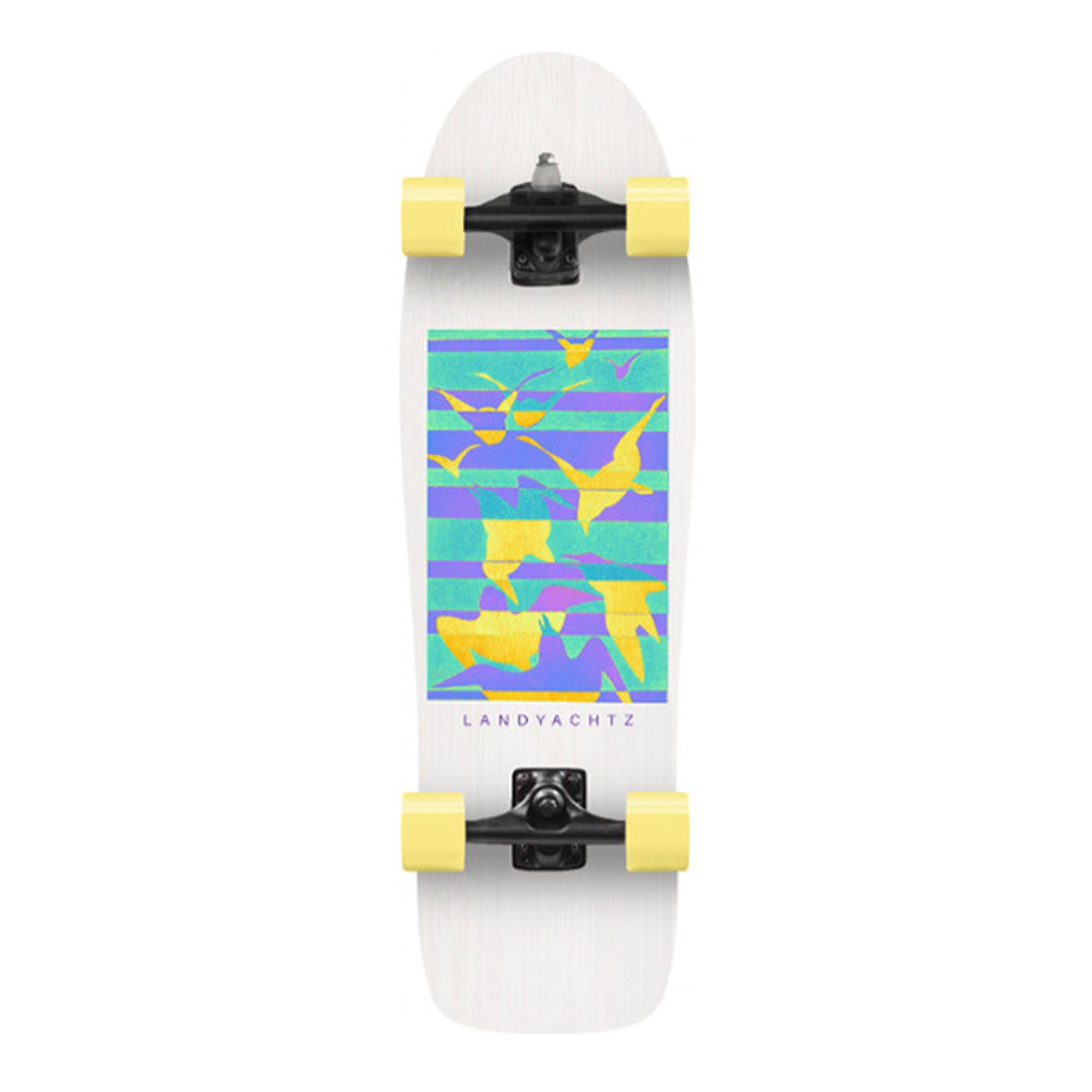 Landyachtz Surf Life 32“ Hypercarve Longboard Komplett - Birds - Mooloolabas