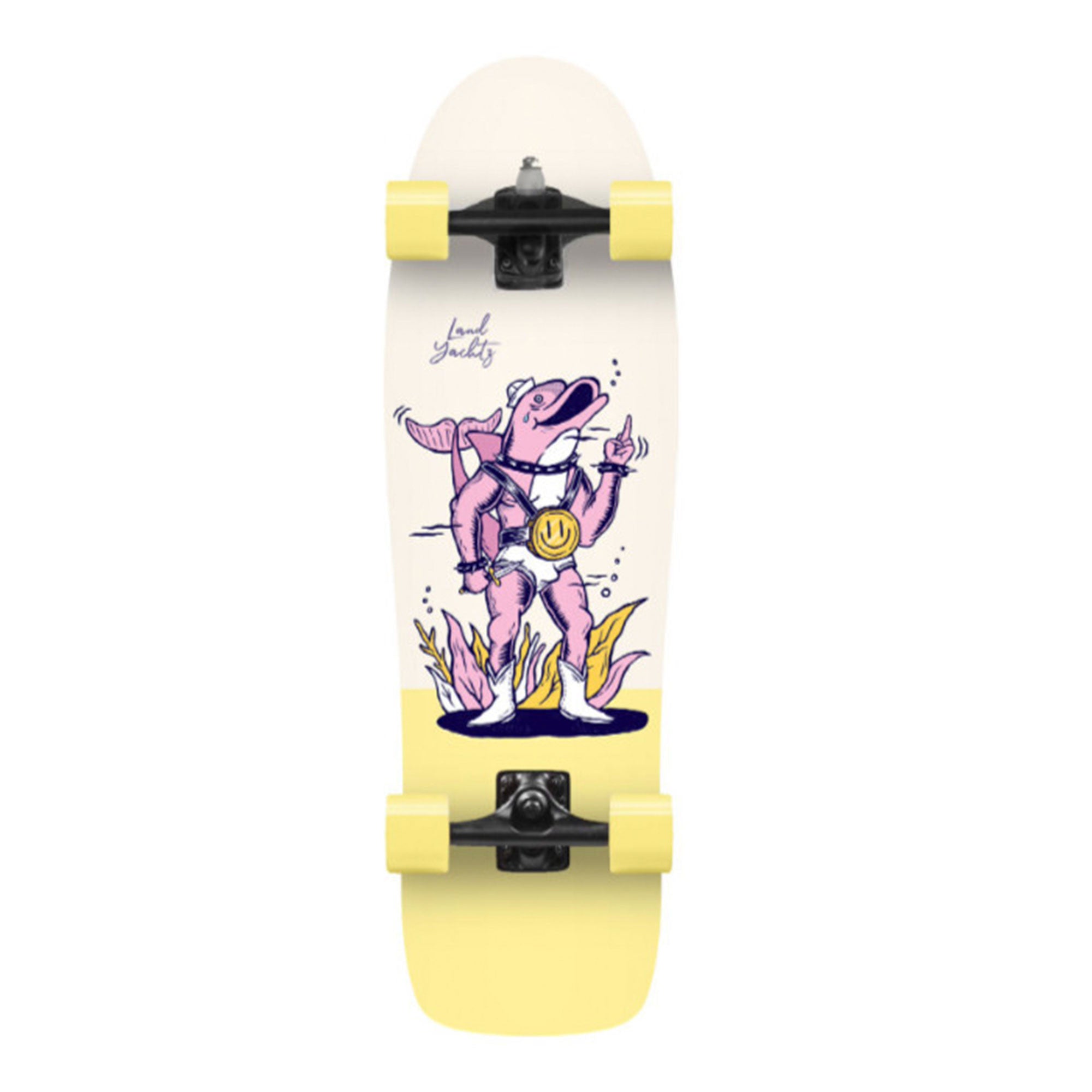 Landyachtz Surf Life 32“ Hypercarve Longboard Komplett - Flippy