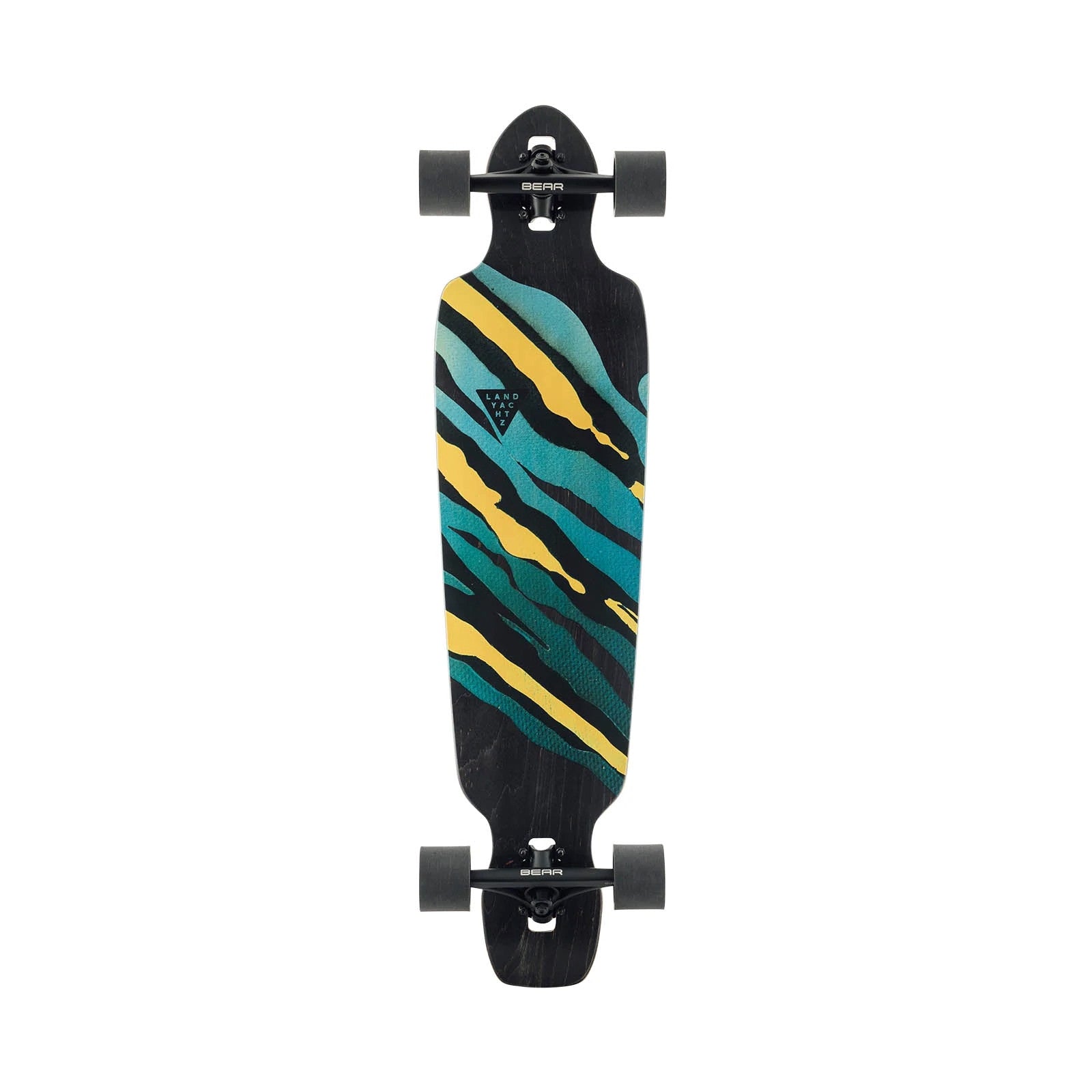 LANDYACHTZ BATTLE AXE FORREST 38" DROP THROUGH LONGBOARD COMPLETE