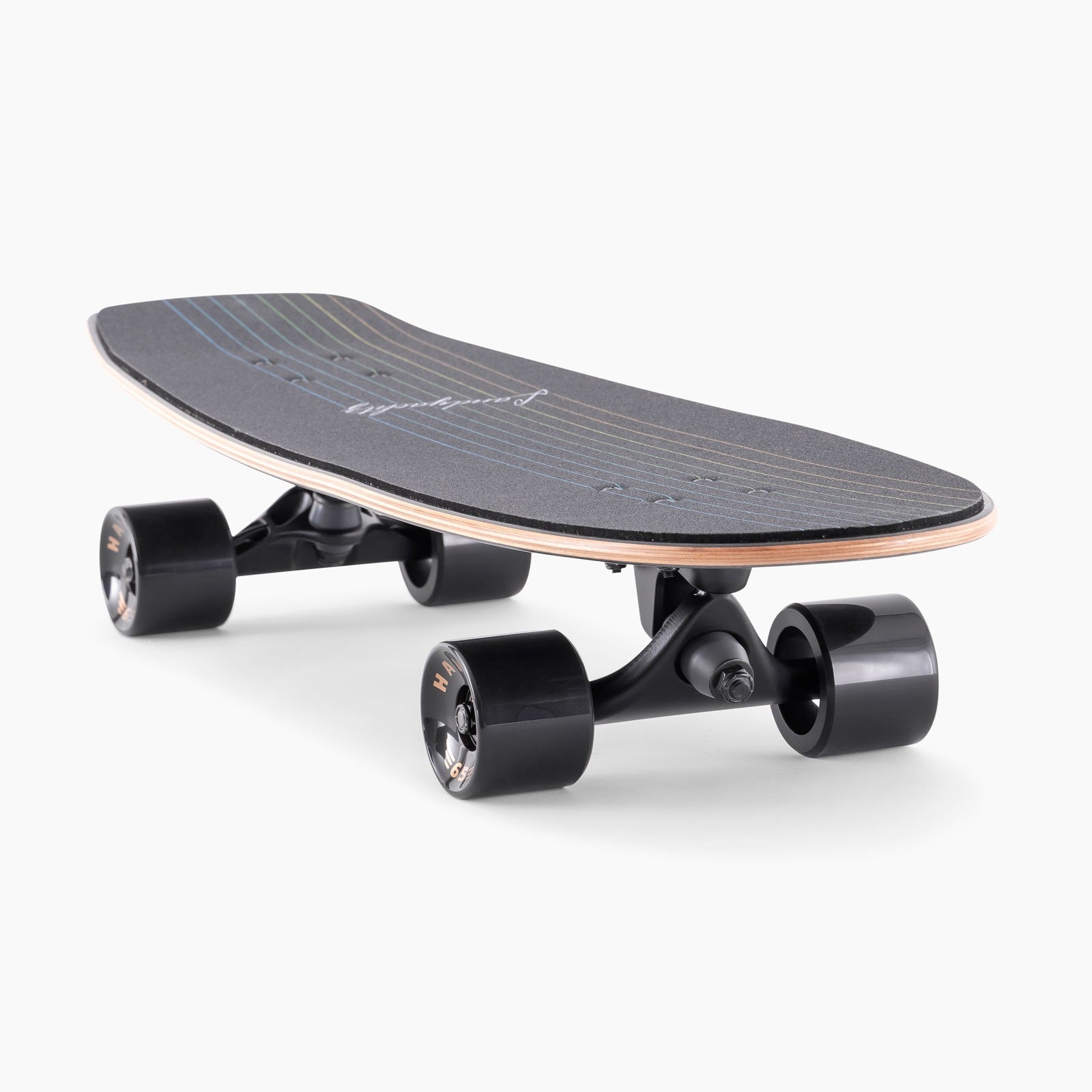 Landyachtz Butter 31" Hypercarve Longboard Complete - Black Lines - Mooloolabas
