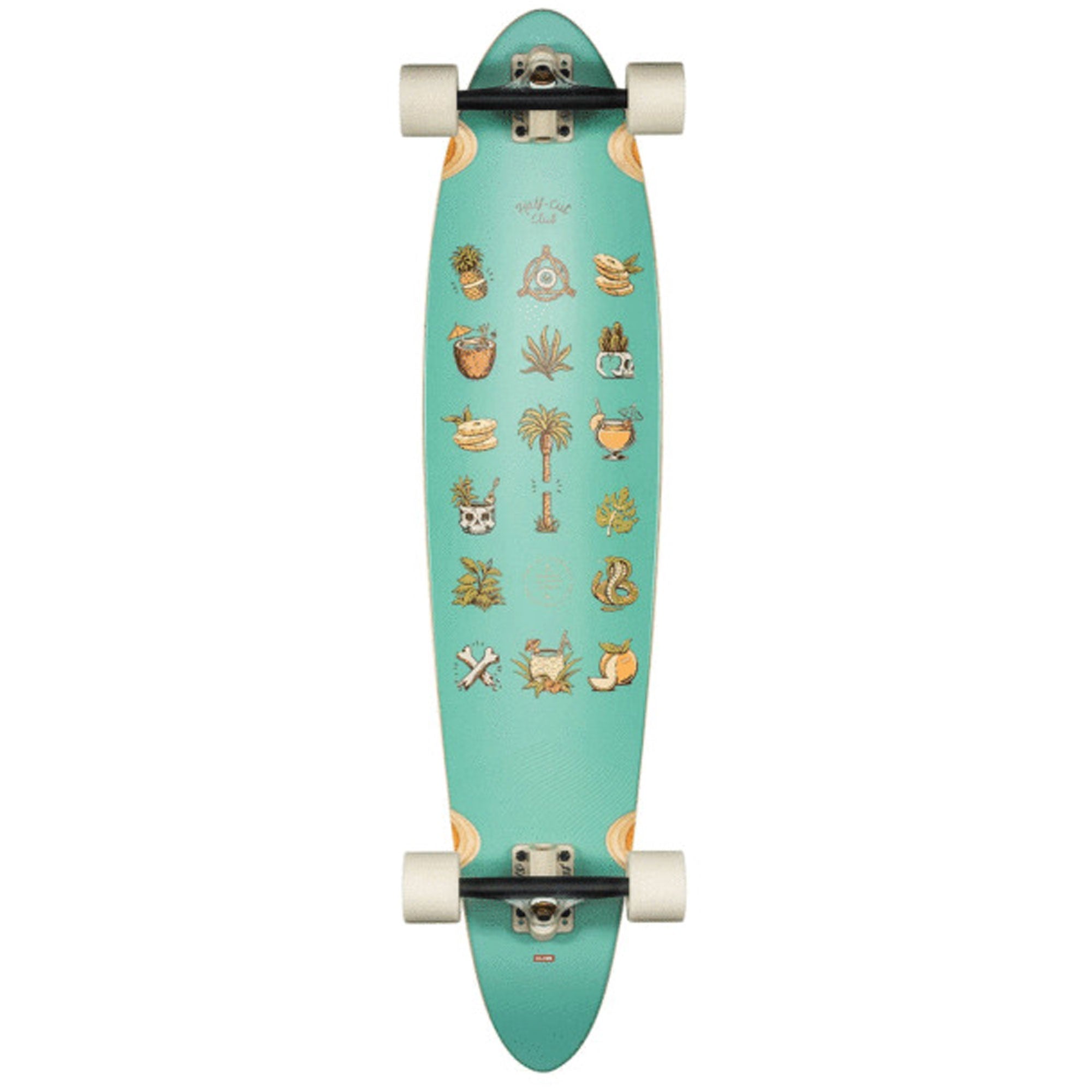 Globe Pinner Classic 40" Longboard Complete - Halfcut