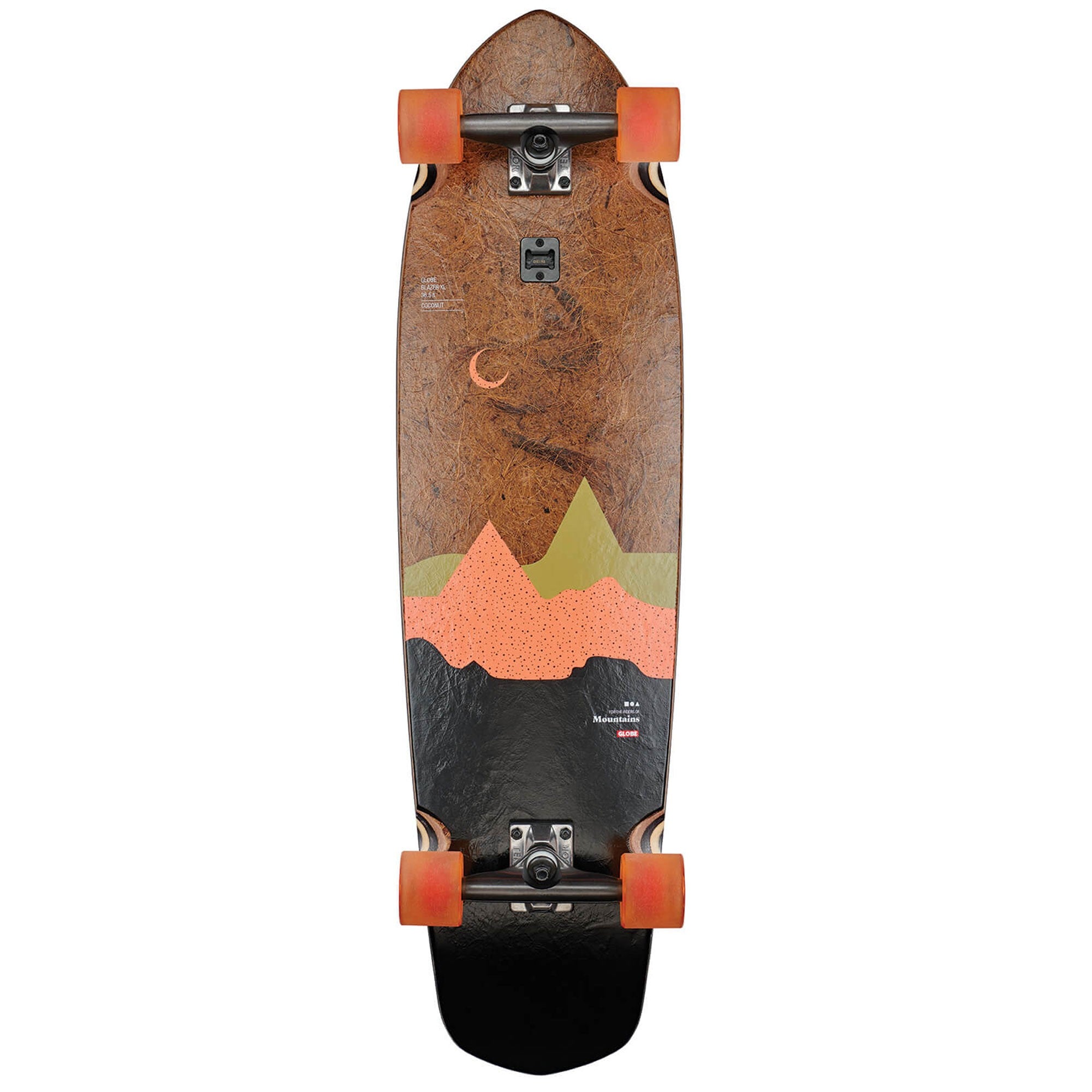 Globe Blazer XL 36“ Langboard Complete - Coconut_mountains