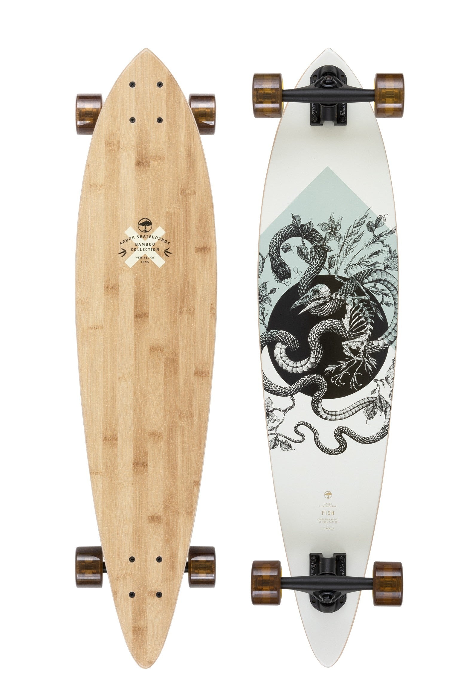 Arbor Fish 37" Longboard Complete