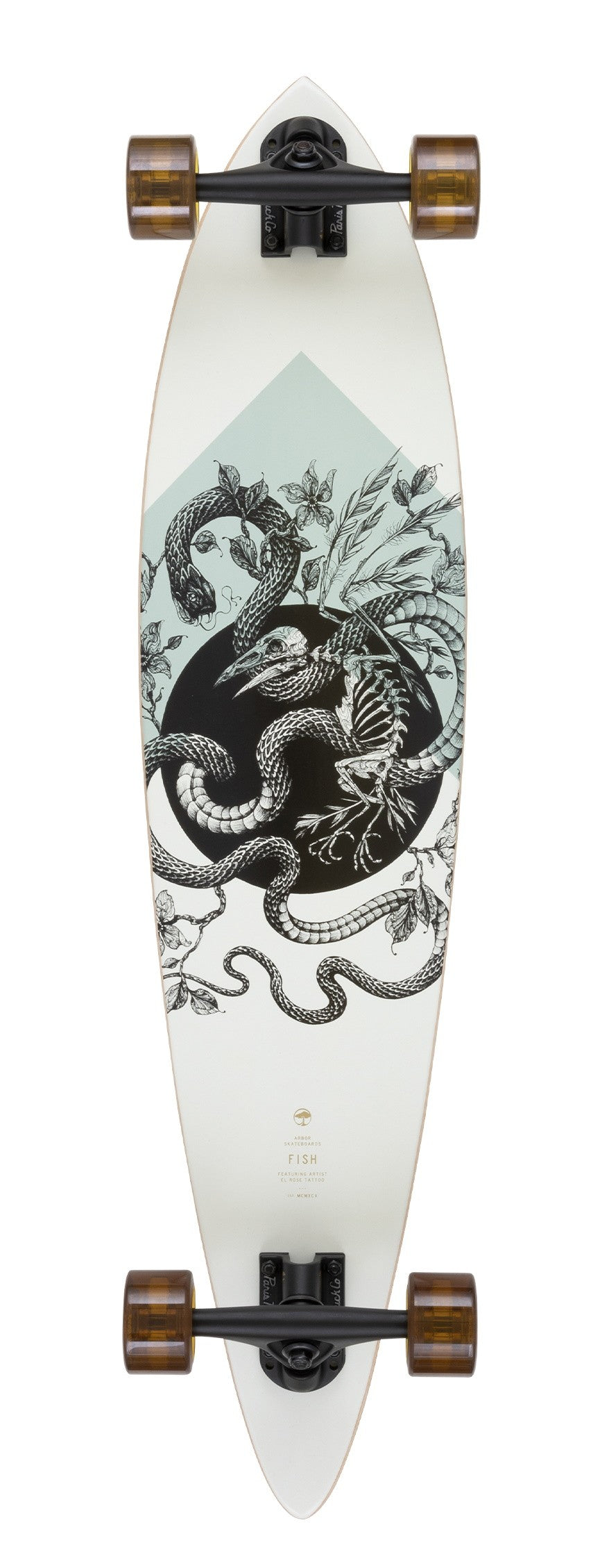 Arbor Fish 37" Longboard Complete