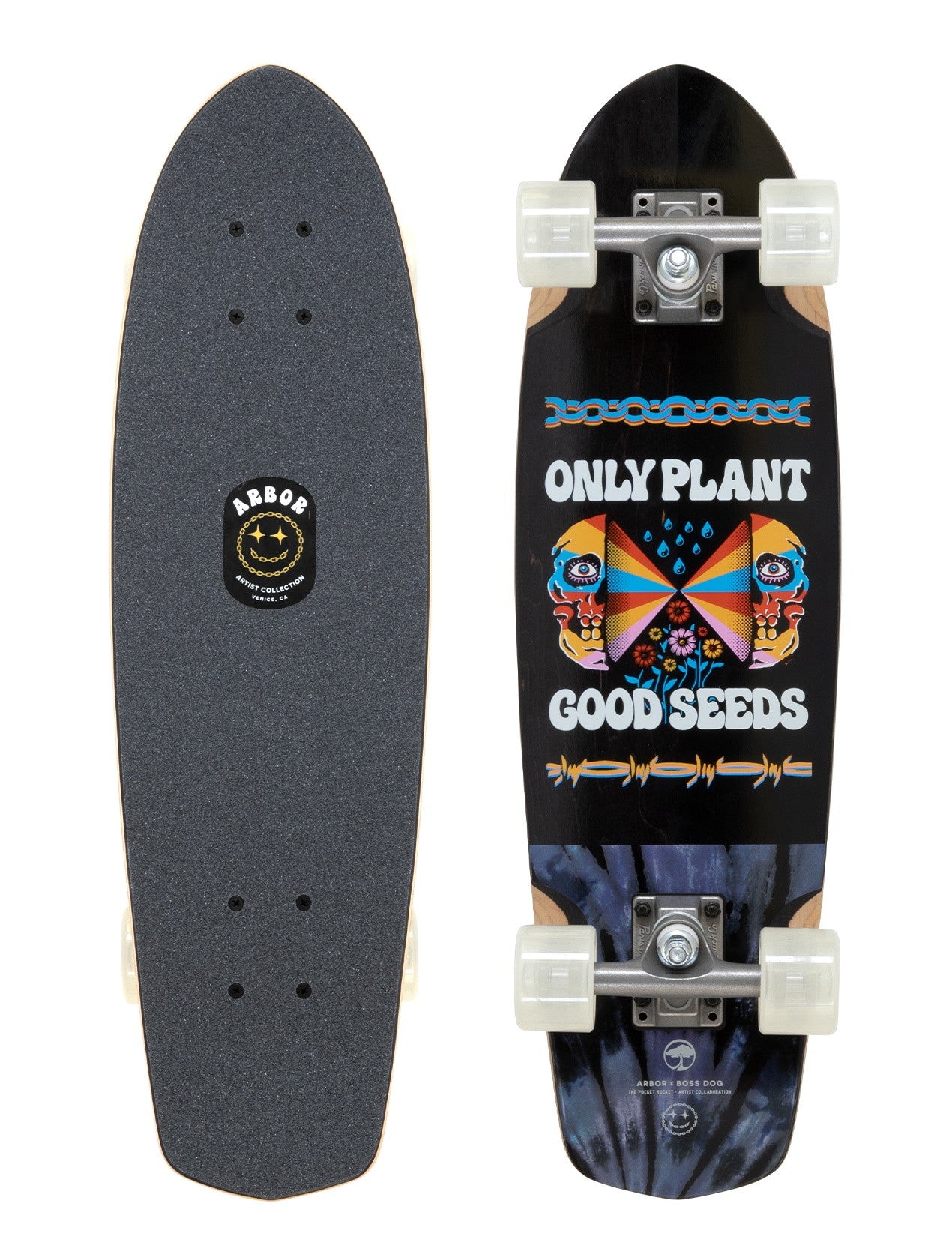 Arbor Pocket Rocket 27" Cruiser Skateboard Complete