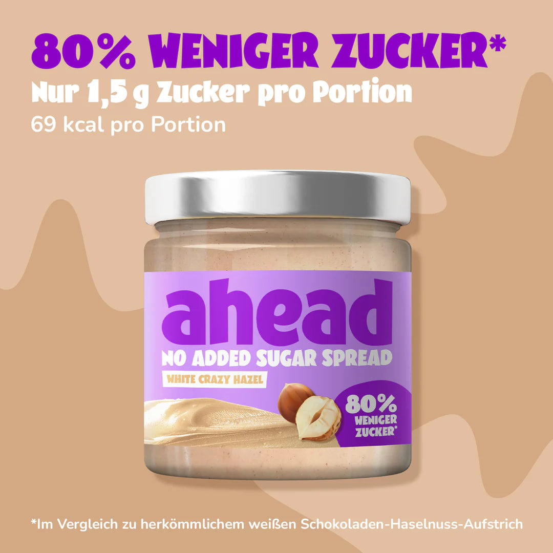 Ahead White Crazy Hazel Aufstrich - Mooloolabas