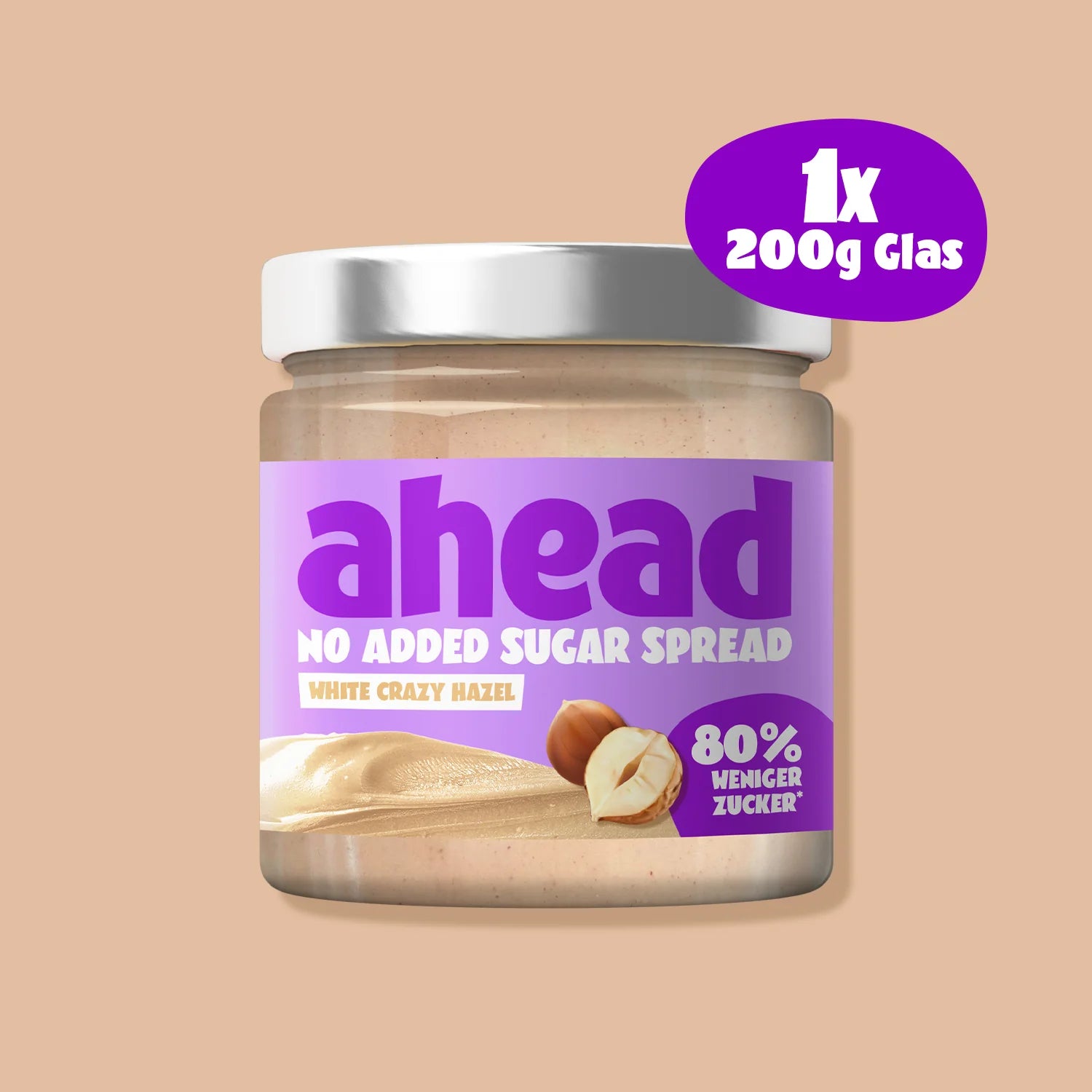 Ahead White Crazy Hazel Aufstrich - Mooloolabas