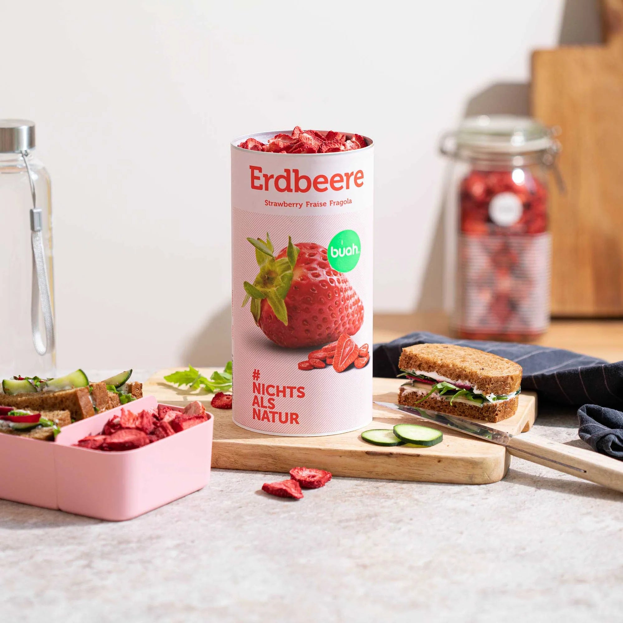 Buah gefriergetrockneten Erdbeeren - Mooloolabas