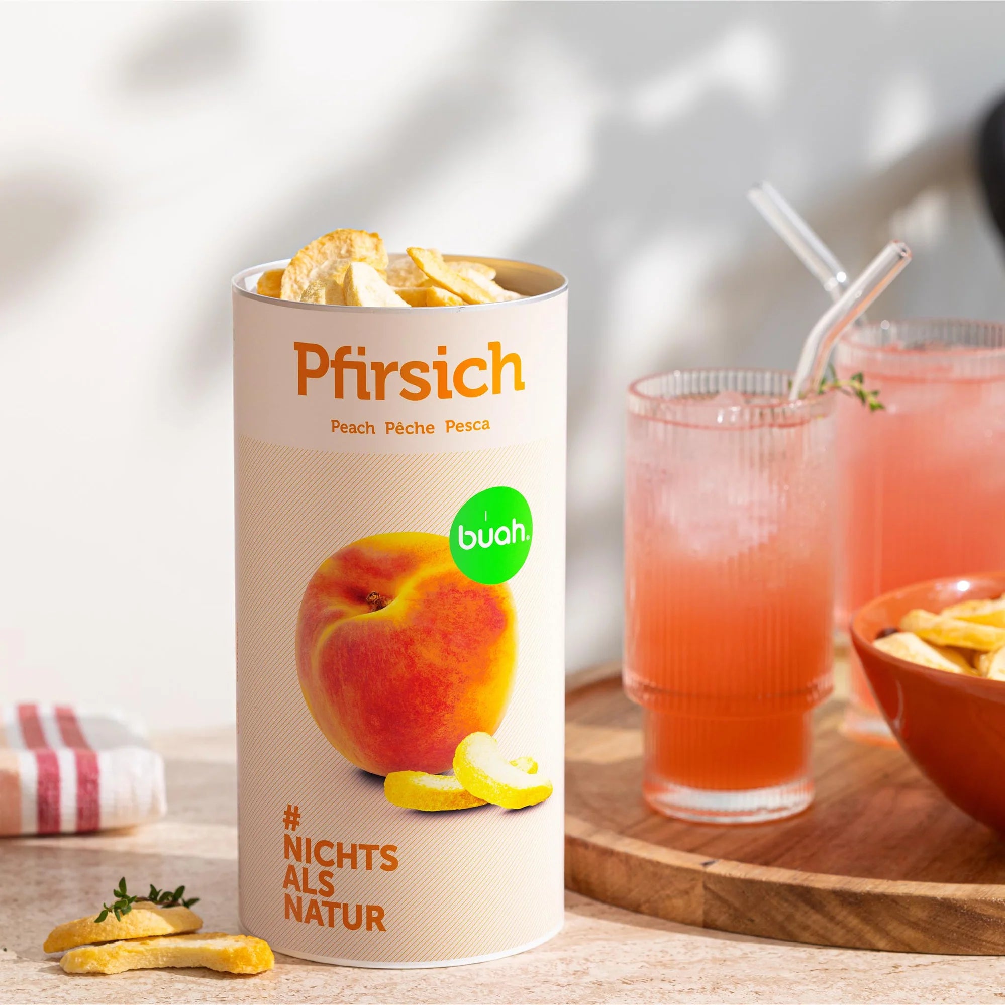 Buah gefriergetrocknete Pfirsich - Mooloolabas