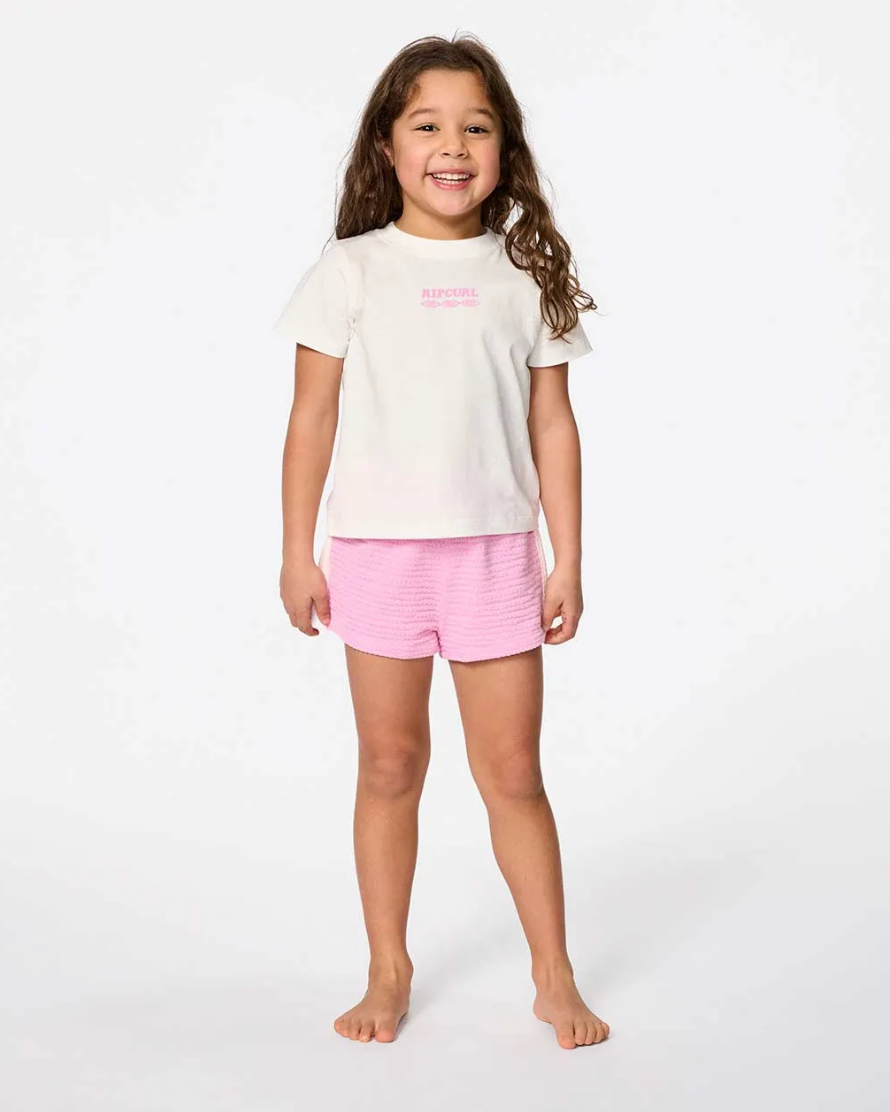 Rip Curl Island Relaxed Art T-Shirt für Mädchen (1-8 Jahre)