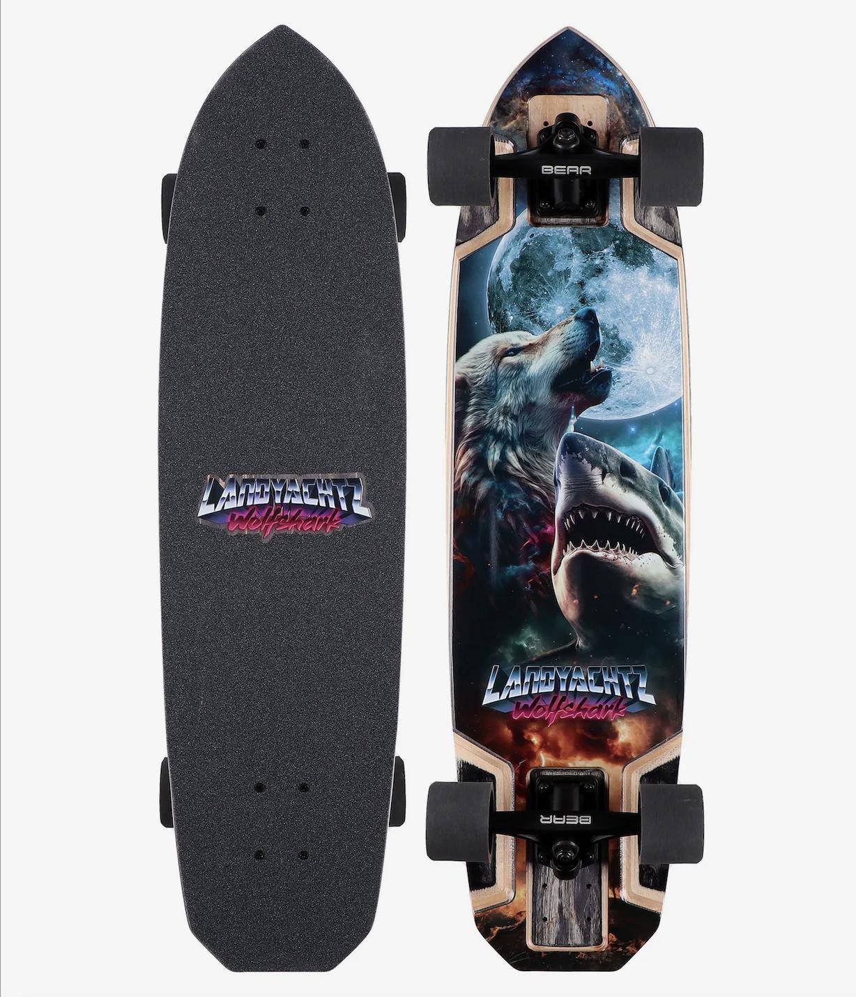 Landyachtz WOLFSHARK 35 Longboard Komplett