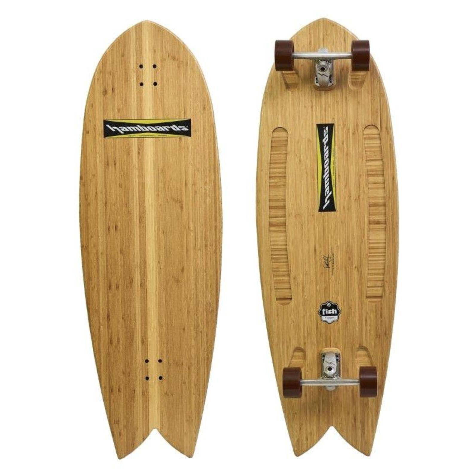 Hamboards Fish 53" Surf Skate – Perfektes Cruise-Erlebnis