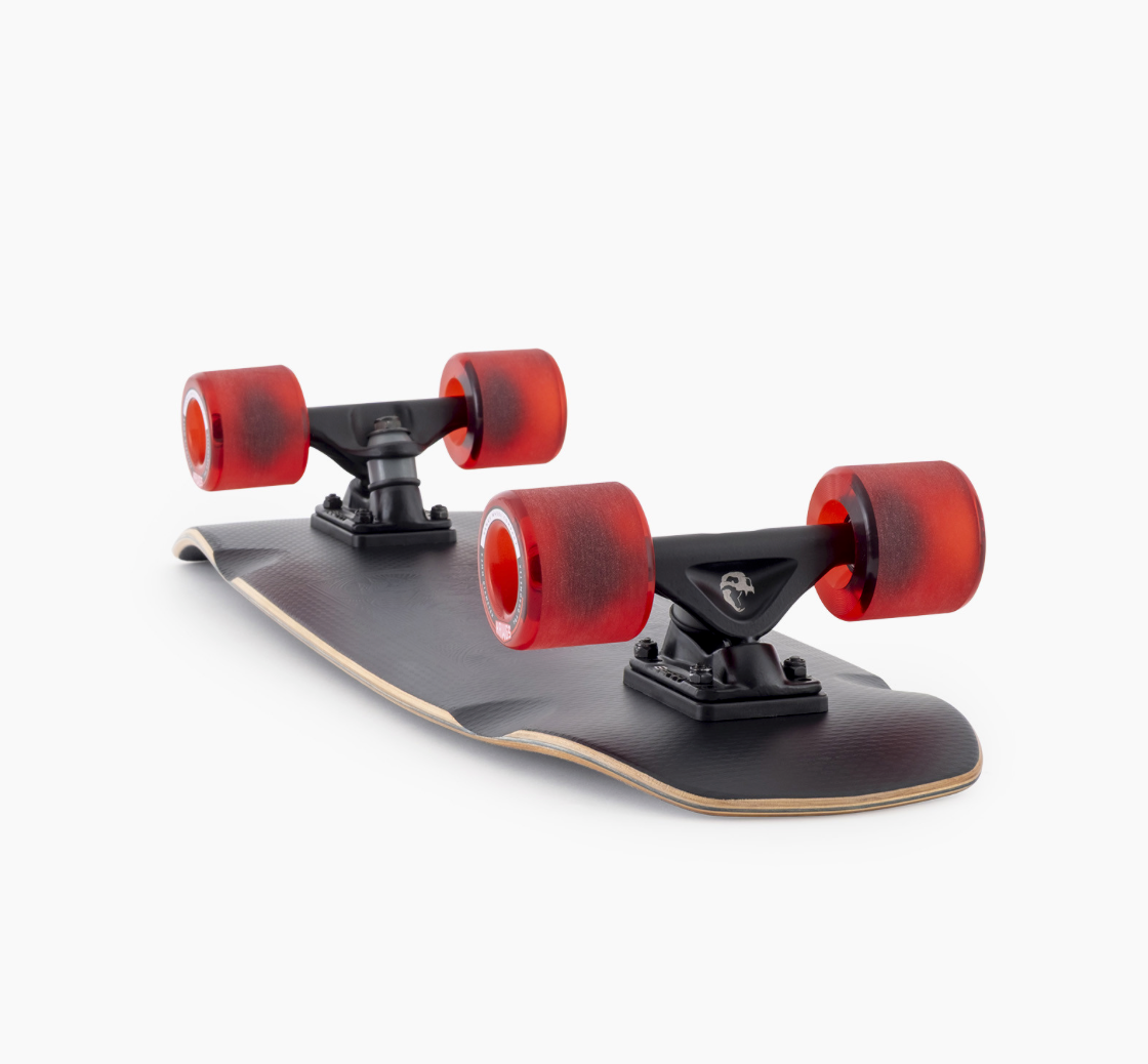Landyachtz Dinghy 28.5” Cruiser Skateboard - Coffin Stealth Card - Mooloolabas
