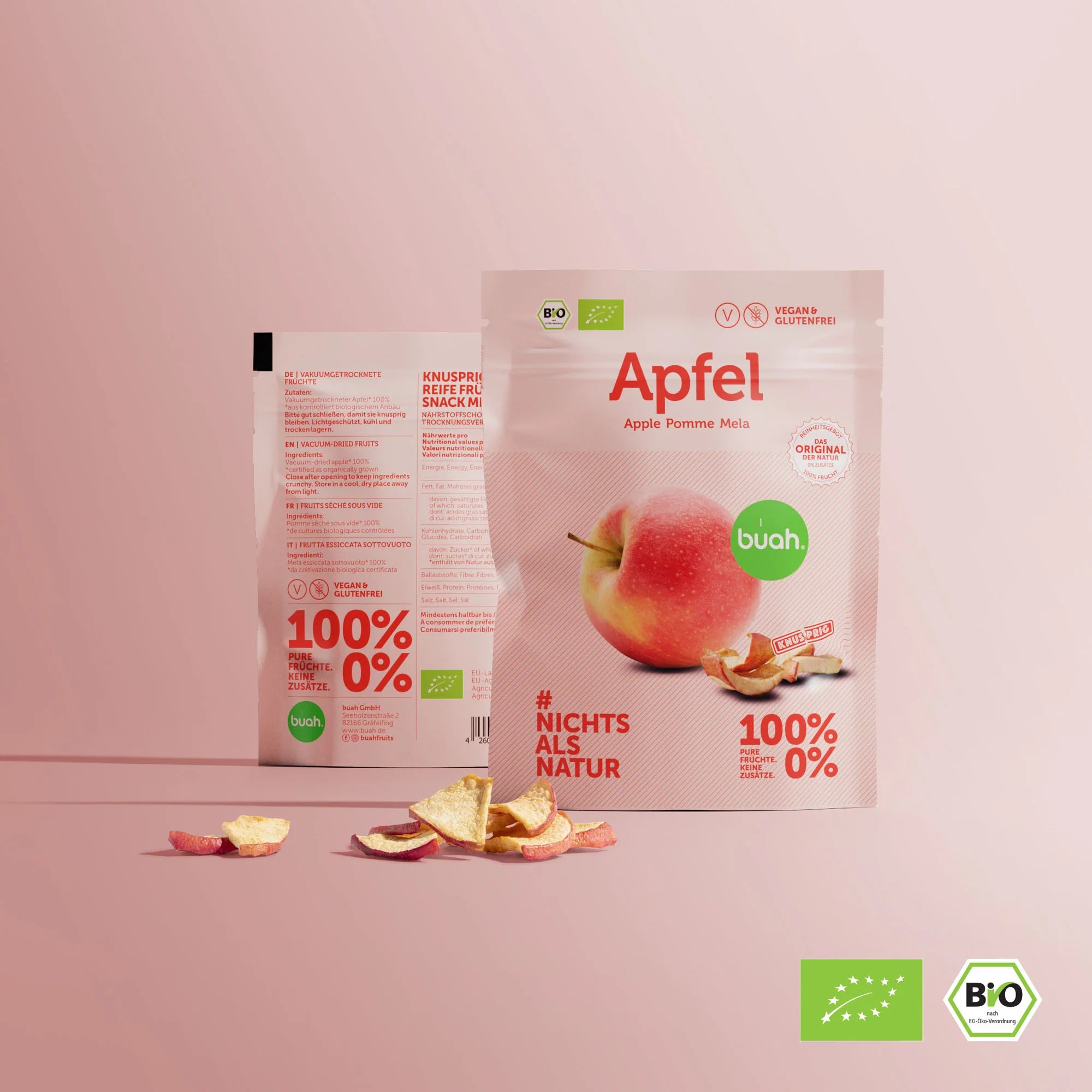 Buah getrockneten Bio Äpfel - Mooloolabas