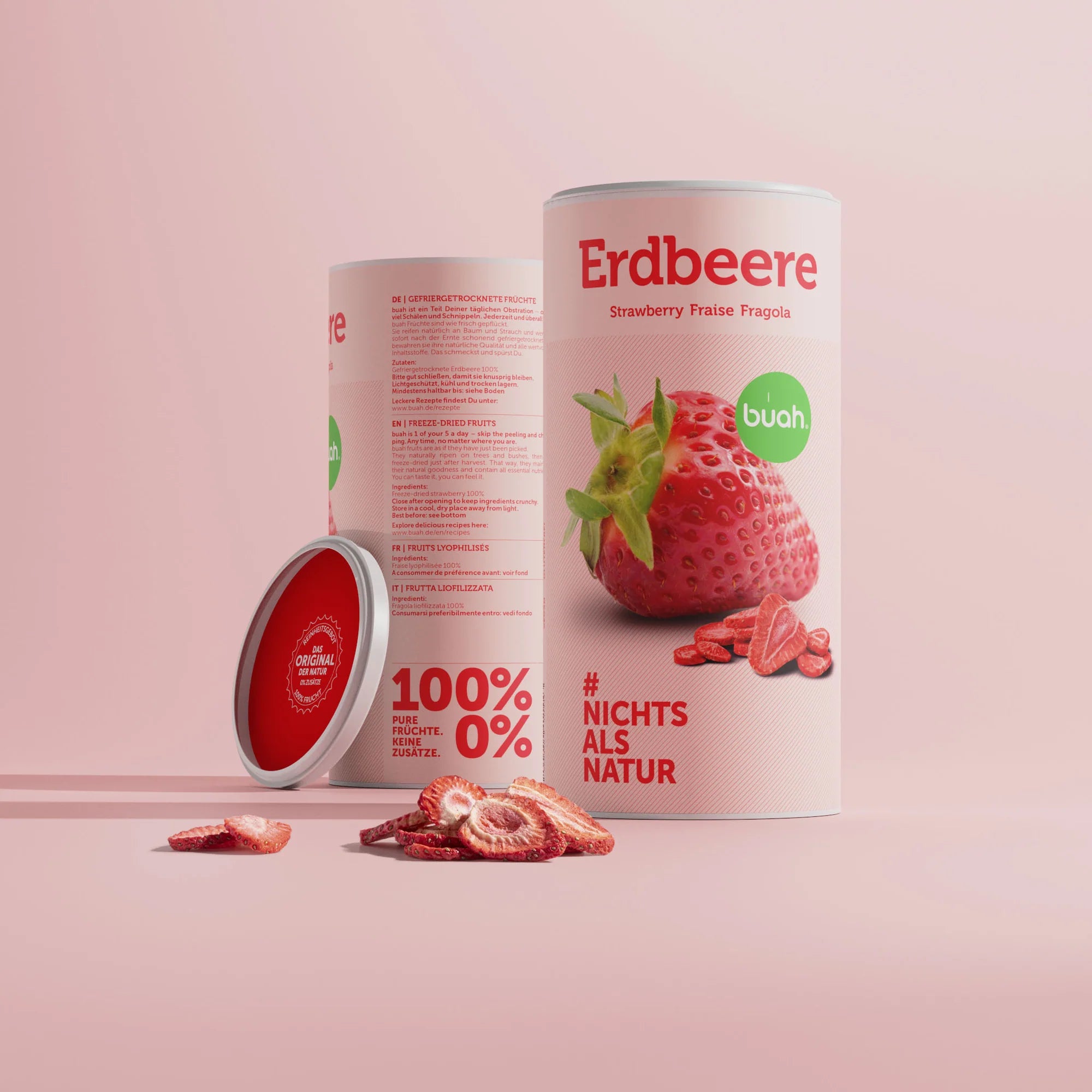 Buah gefriergetrockneten Erdbeeren - Mooloolabas