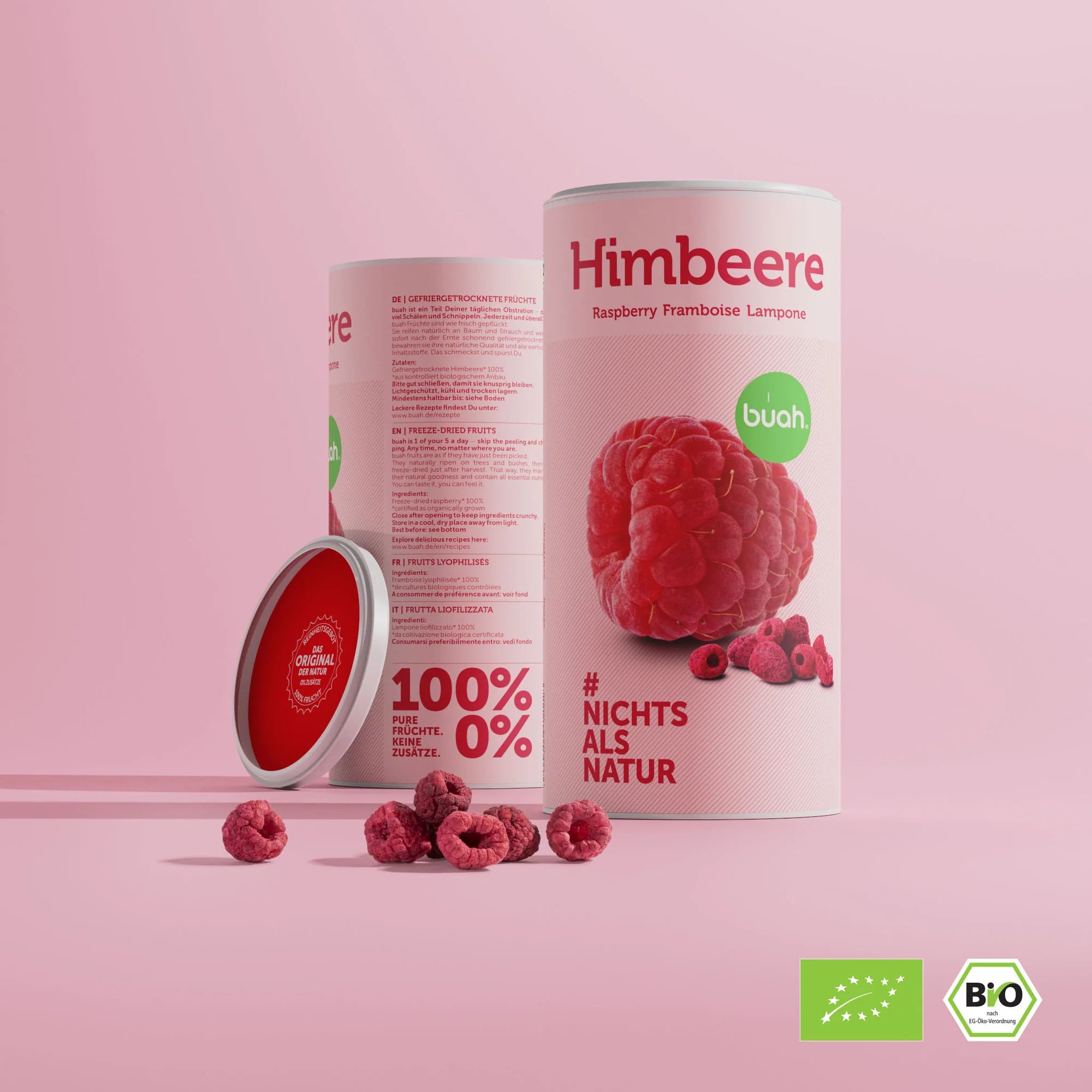 Buah gefriergetrockneten Bio Himbeeren - Mooloolabas