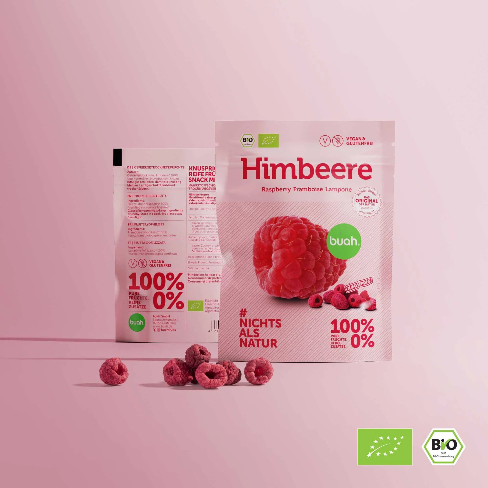Buah gefriergetrockneten Bio Himbeeren - Mooloolabas