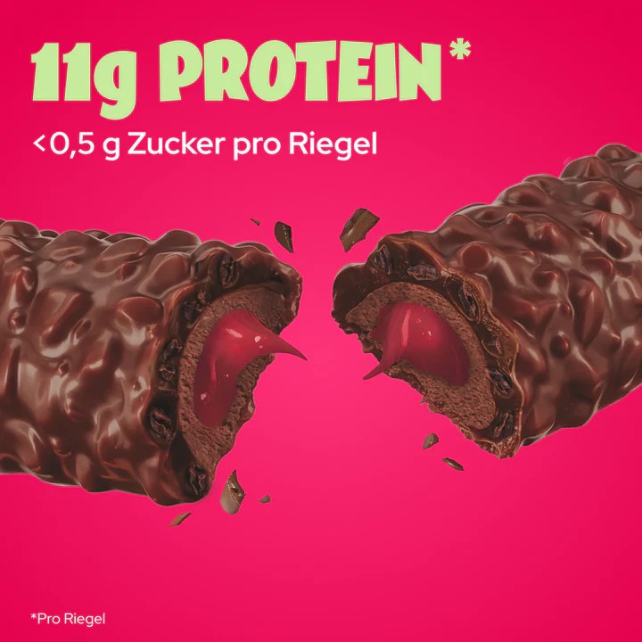 Ahead Dark Chocolate Raspberry Proteinriegel