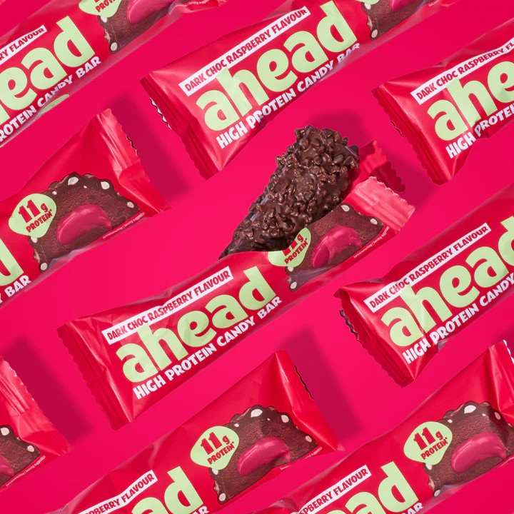 Ahead Dark Chocolate Raspberry Proteinriegel