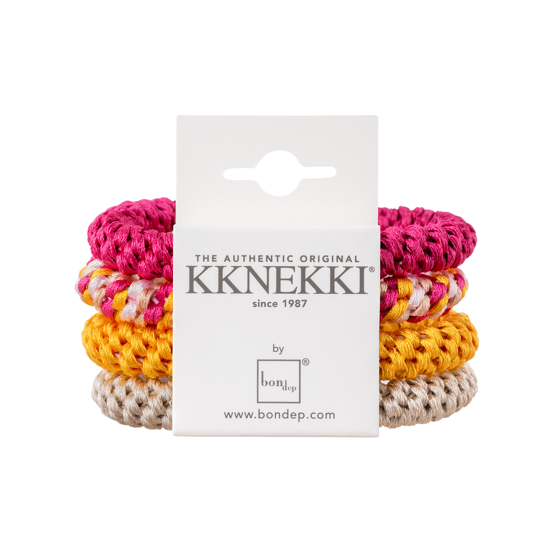 KKNEKKI Original Hair Ties - 4er Bundle