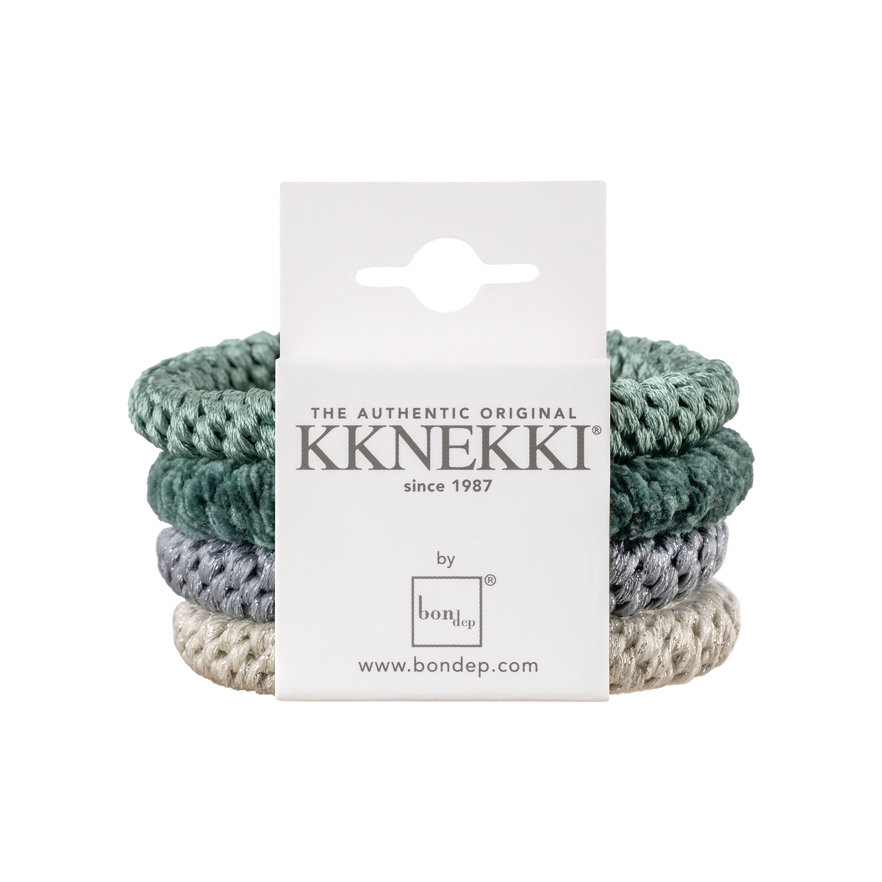 KKNEKKI Original Hair Ties - 4er Bundle