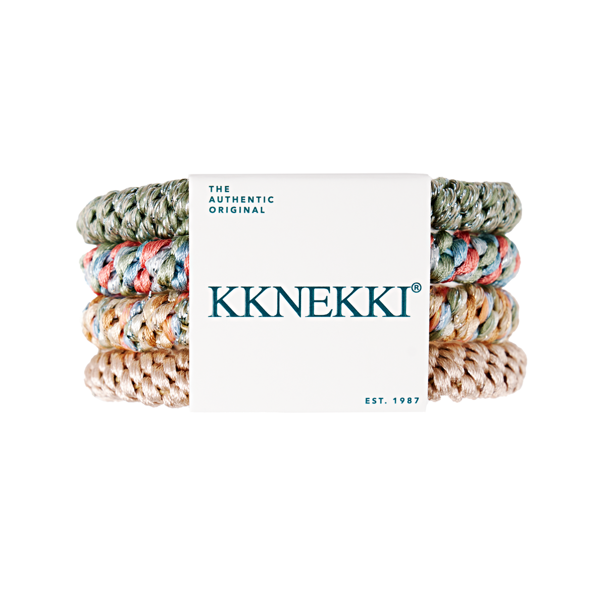 KKNEKKI Original Hair Ties - 4er Bundle