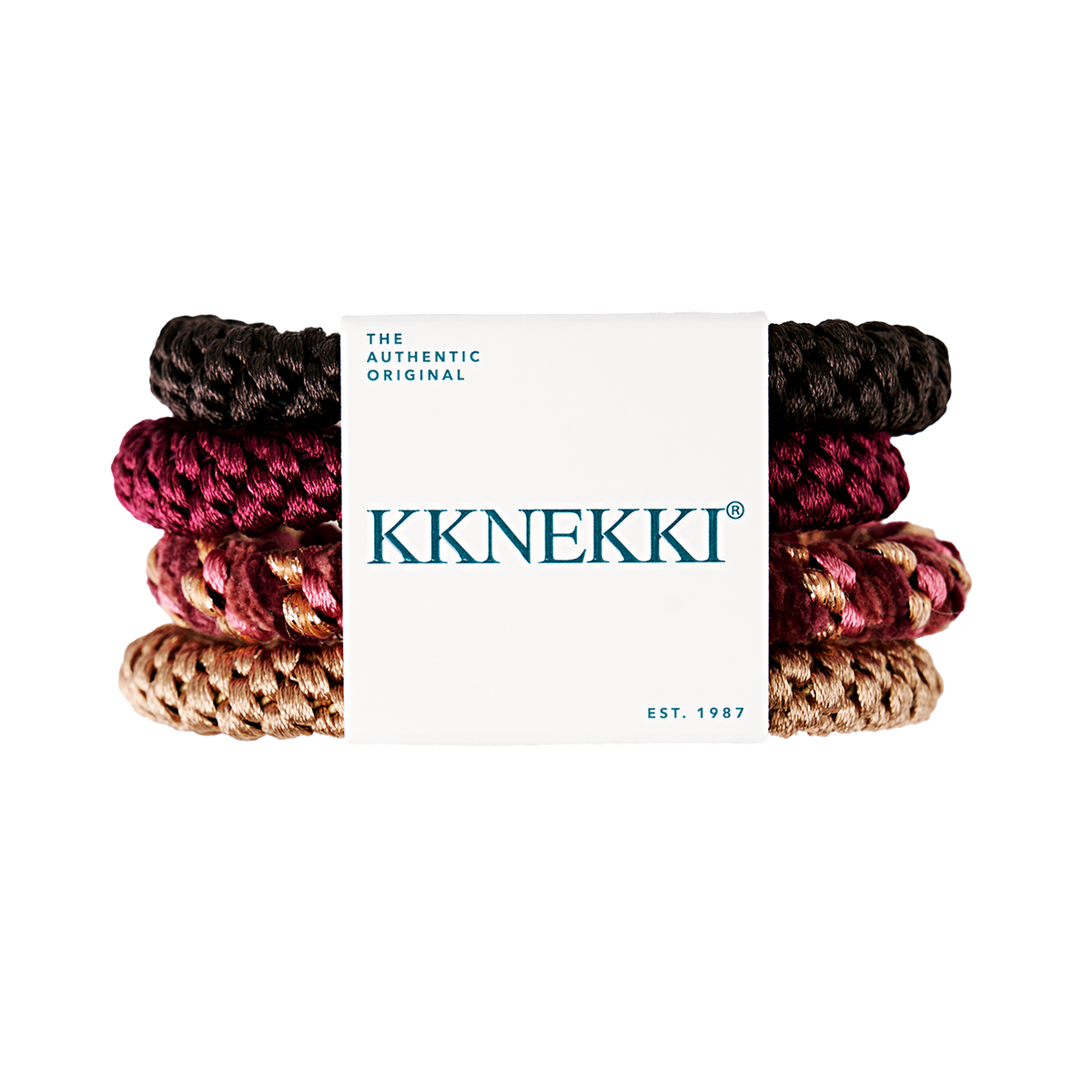 KKNEKKI Original Hair Ties - 4er Bundle