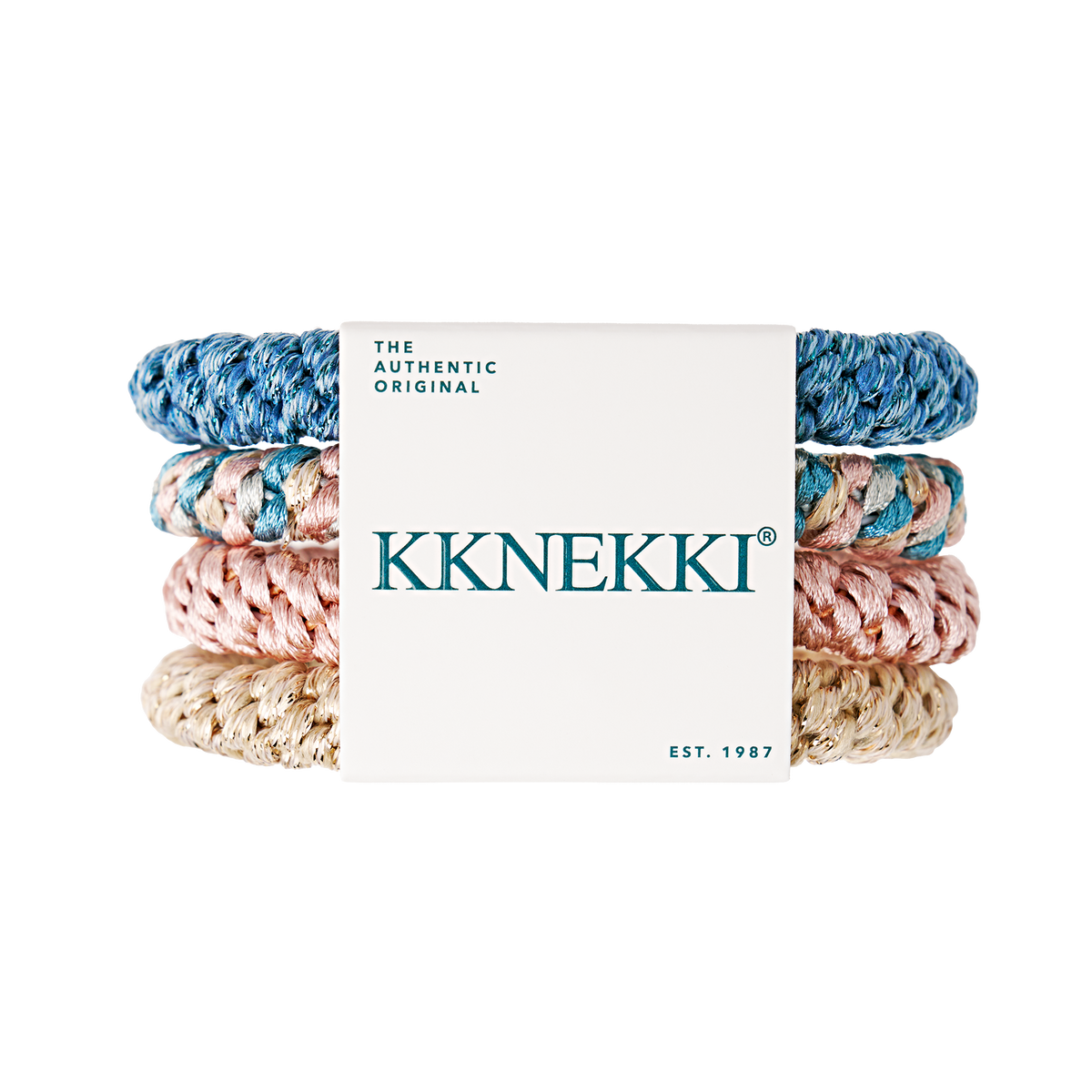 KKNEKKI Original Hair Ties - 4er Bundle