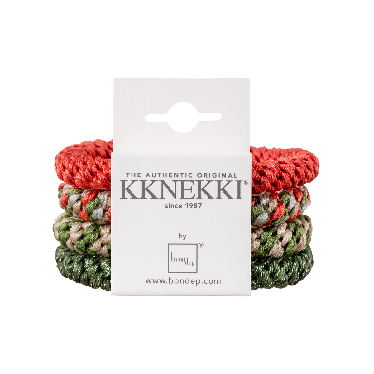 KKNEKKI Original Hair Ties - 4er Bundle